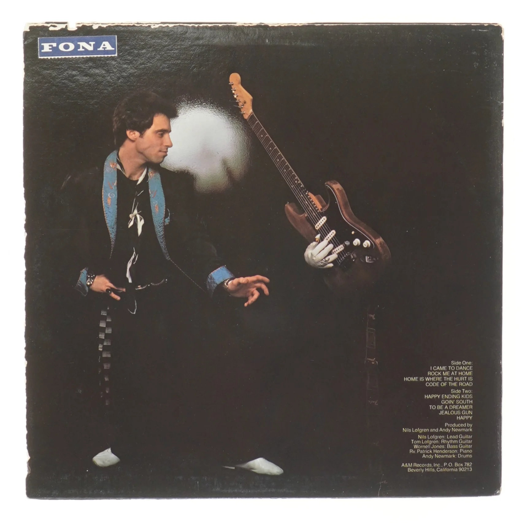 Nils Lofgren - I Came to Dance LP fra AM Records