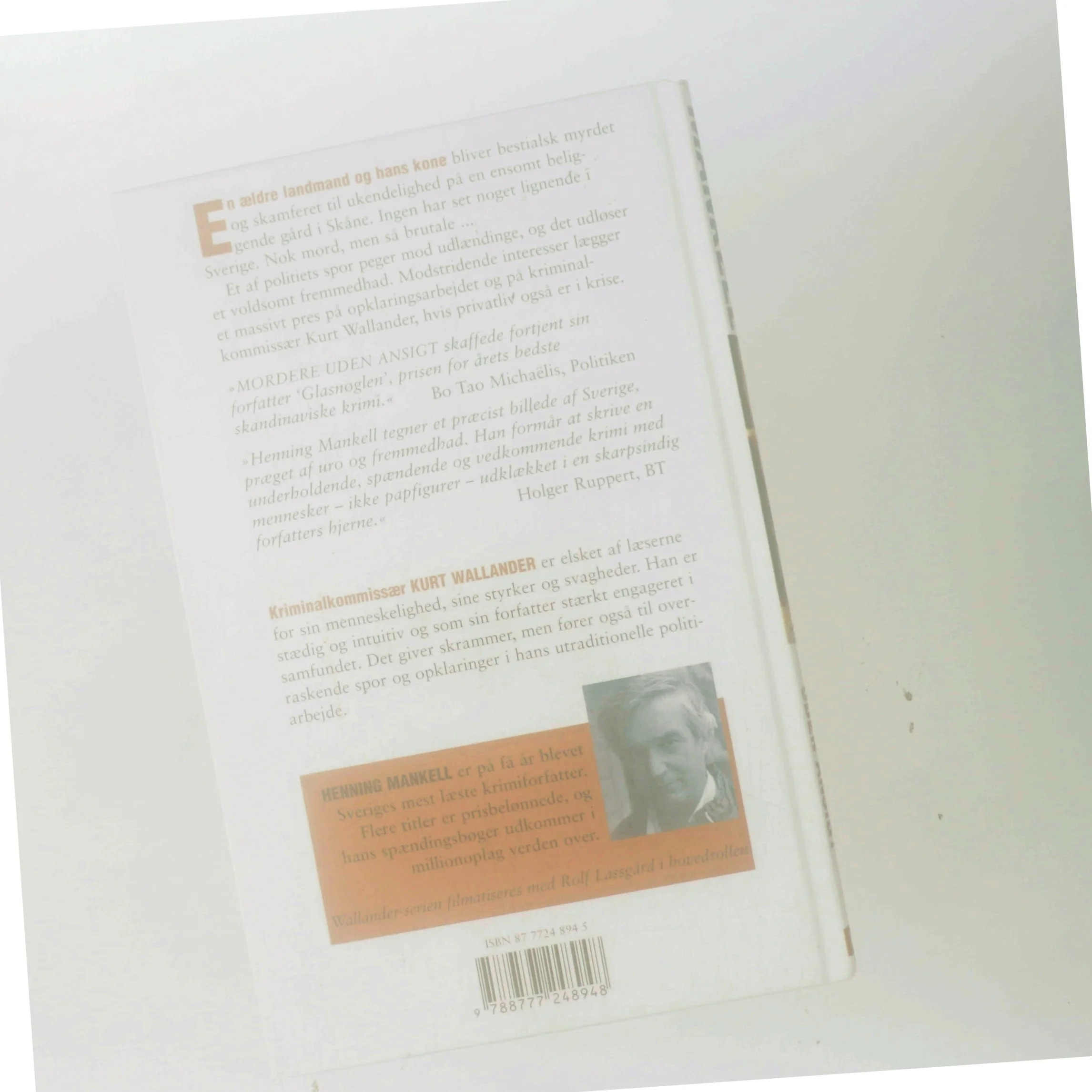 Mordere uden ansigt af Henning Mankell (Bog)