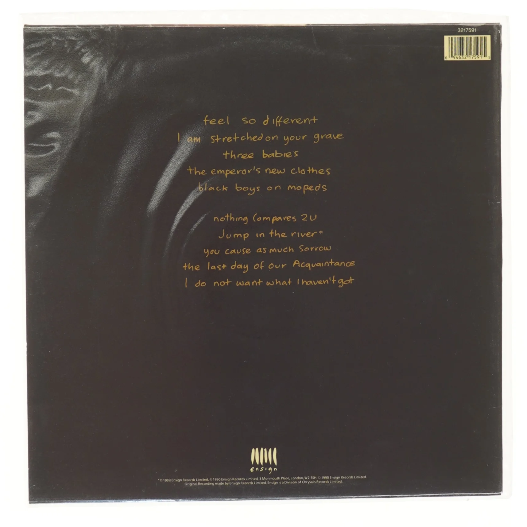 Sinéad O'Connor 'I Do Not Want What I Haven't Got' album