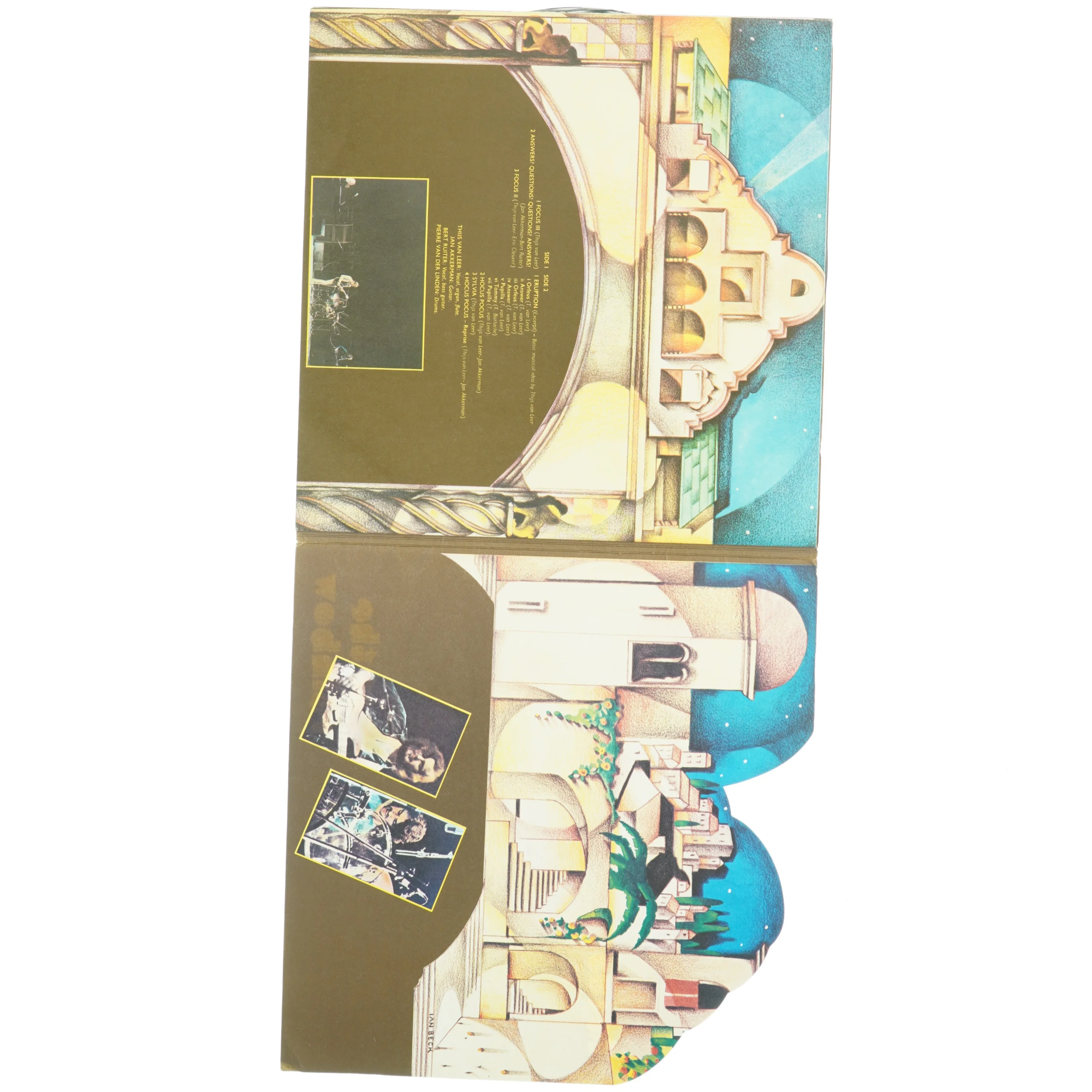 Focus - At the Rainbow (LP) fra Polydor (str. 31 x 31 cm)