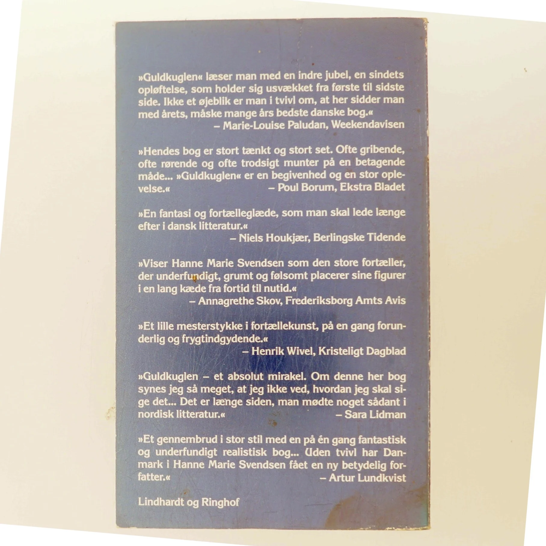 Guldkuglen af Hanne Marie Svendsen (Bog)