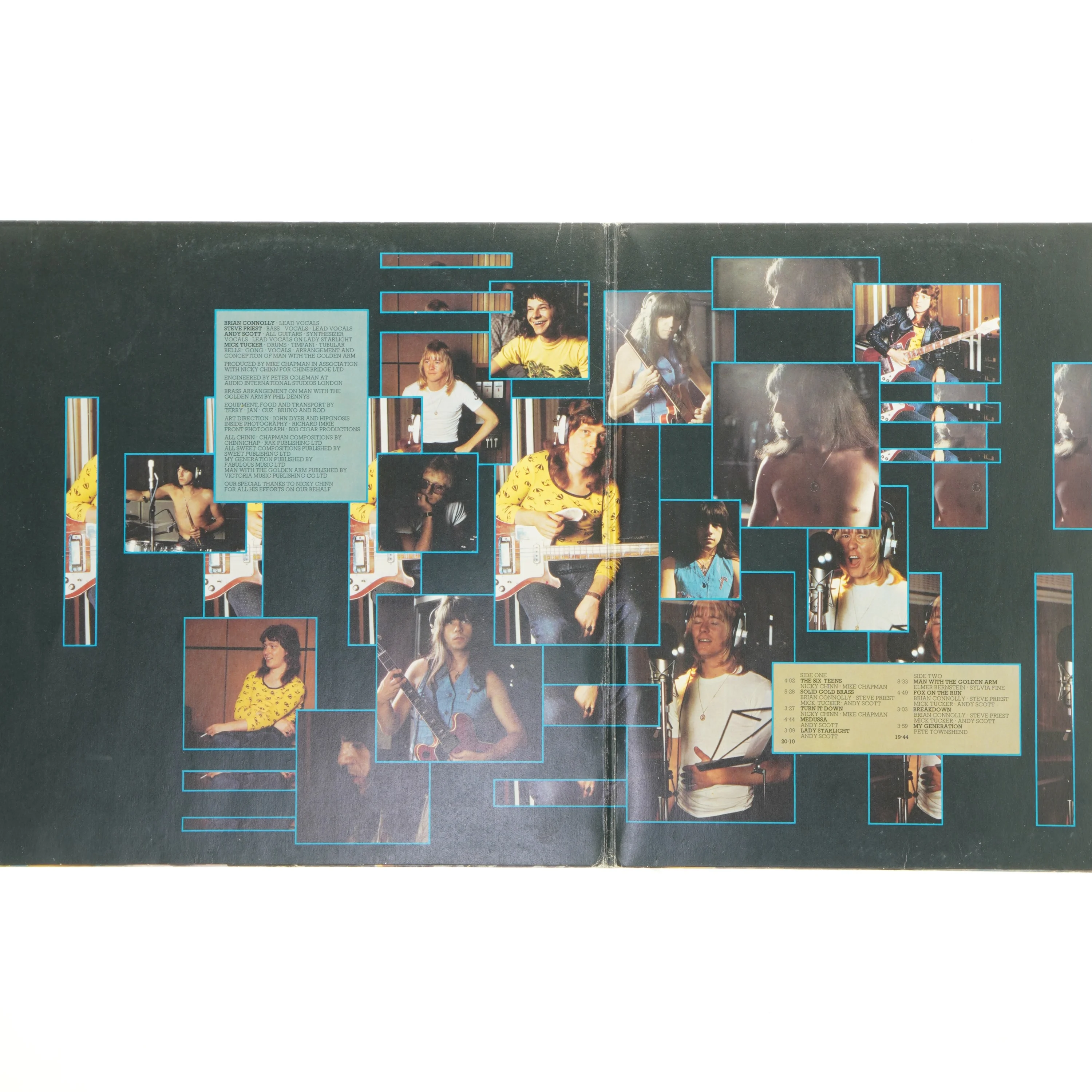 Sweet - Desolation Boulevard vinyl album fra Sweet