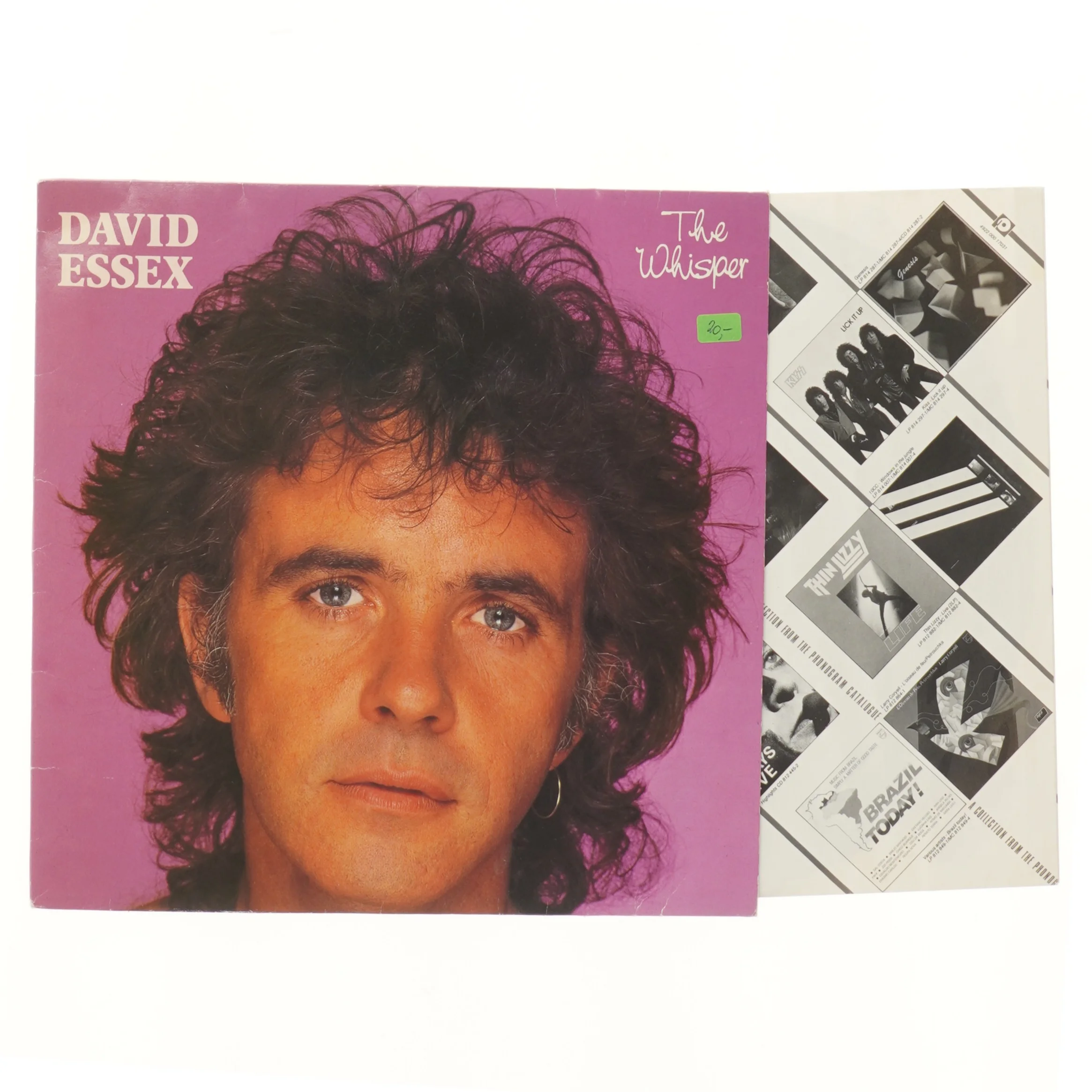 David Essex - The Whisper LP fra David Essex