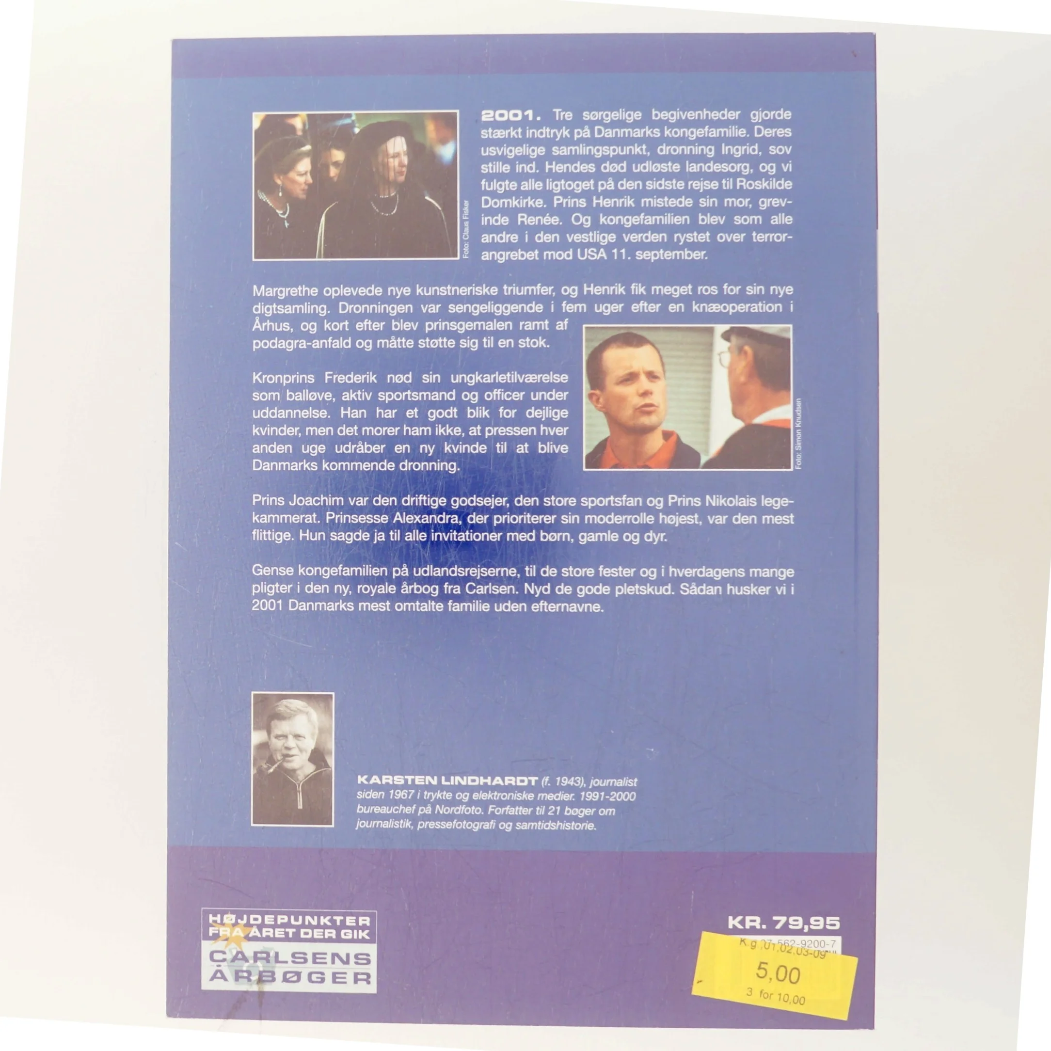 Kongefamilien 2001 af Karsten Lindhardt (Bog)