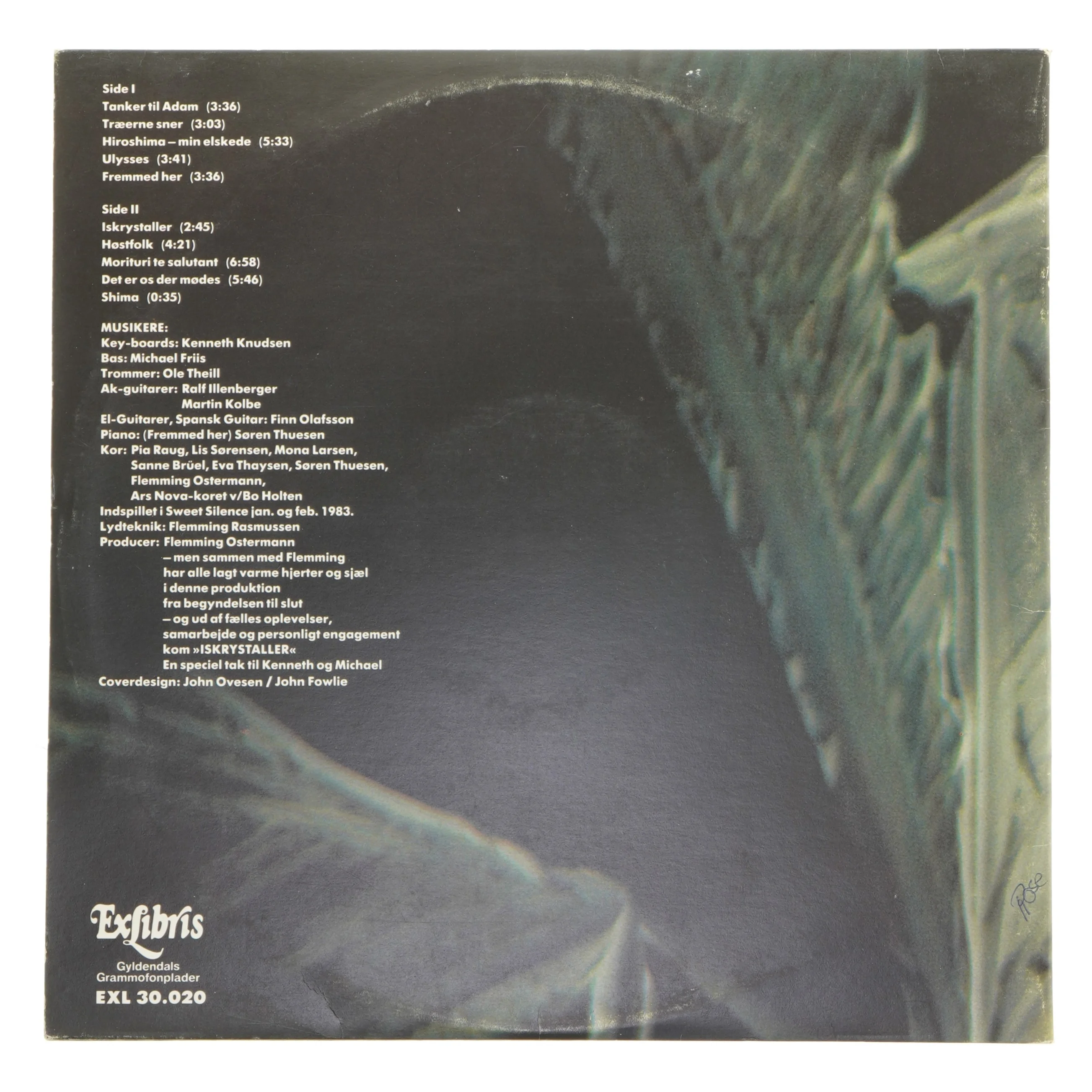 Pia Raug - Iskrystaller LP fra Ex Libris