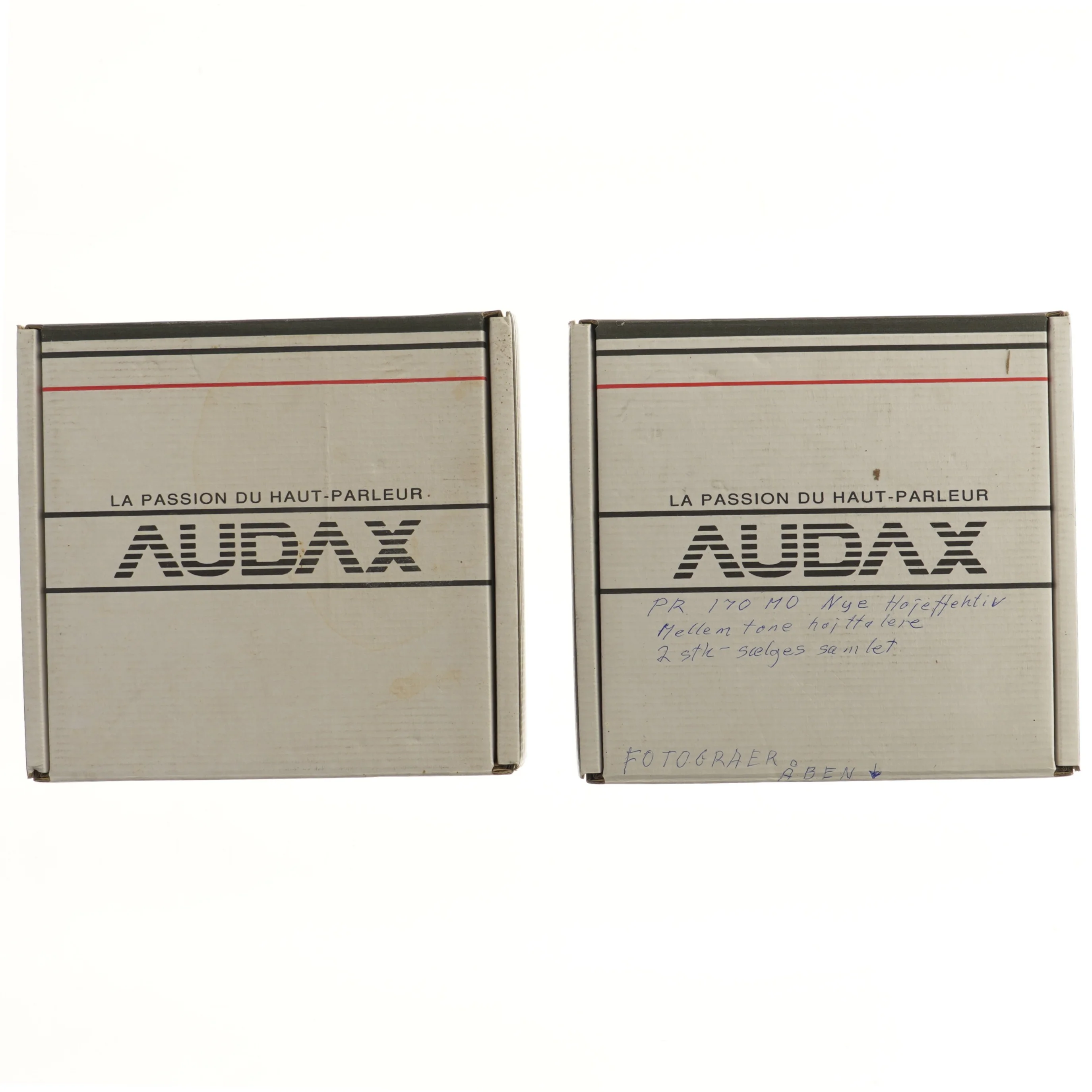 Audax 170 MO højeffektive mellemtone højtalerenheder 99 dB, 100 W RMS, 200 W peak - max 122 dB 