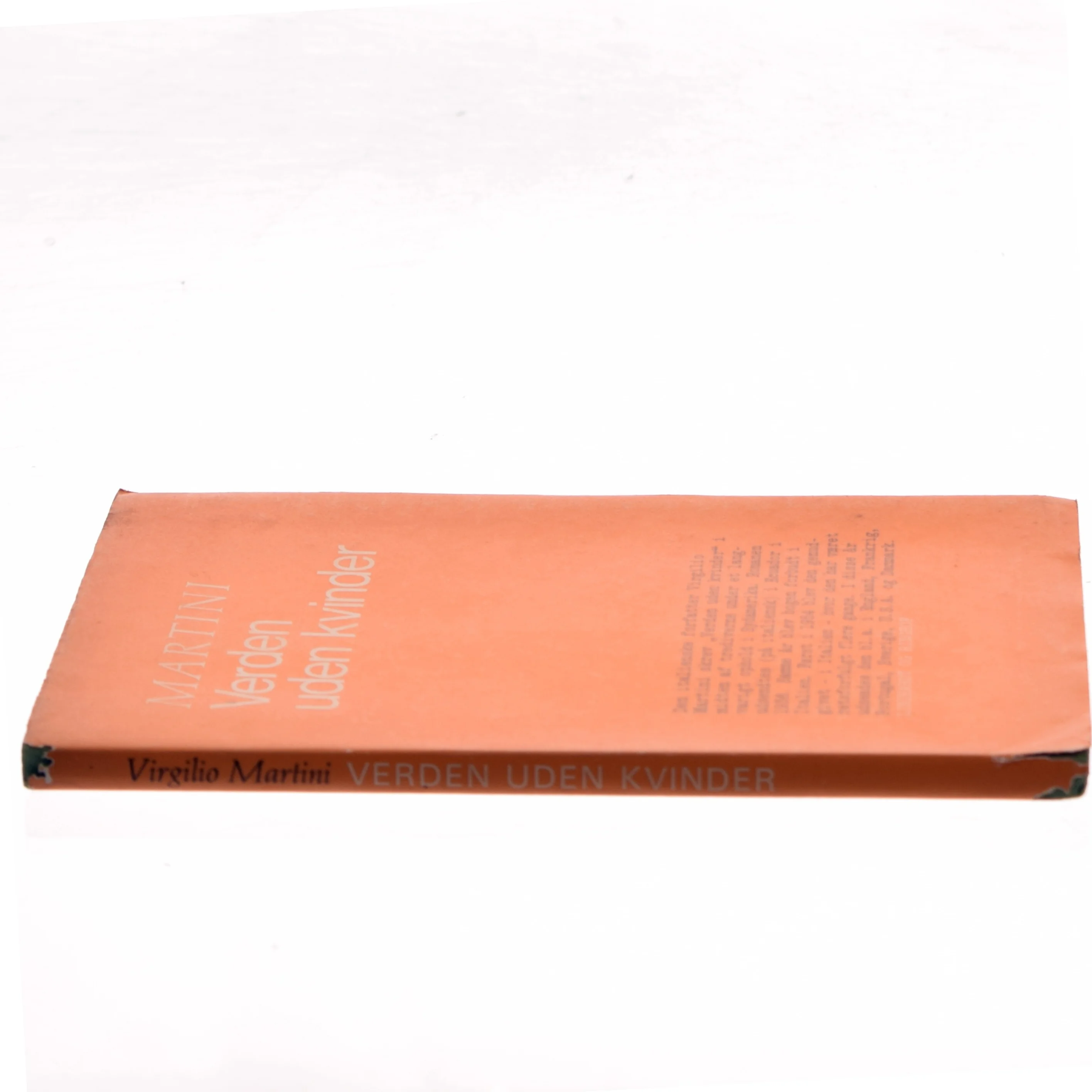 Verden uden kvinder af Virgilio Martini (Bog)