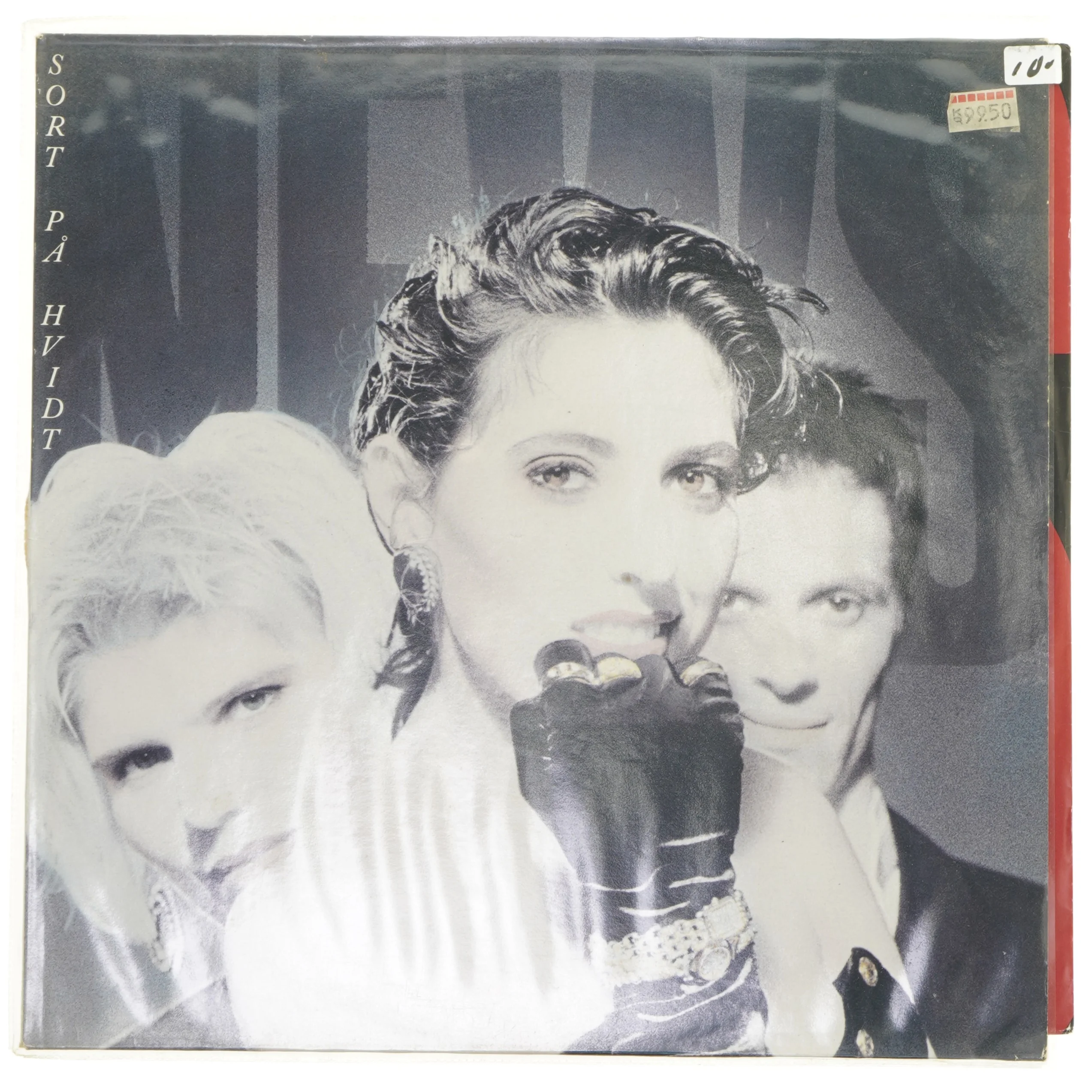 Sort På Hvidt Vinyl LP fra Replay Records