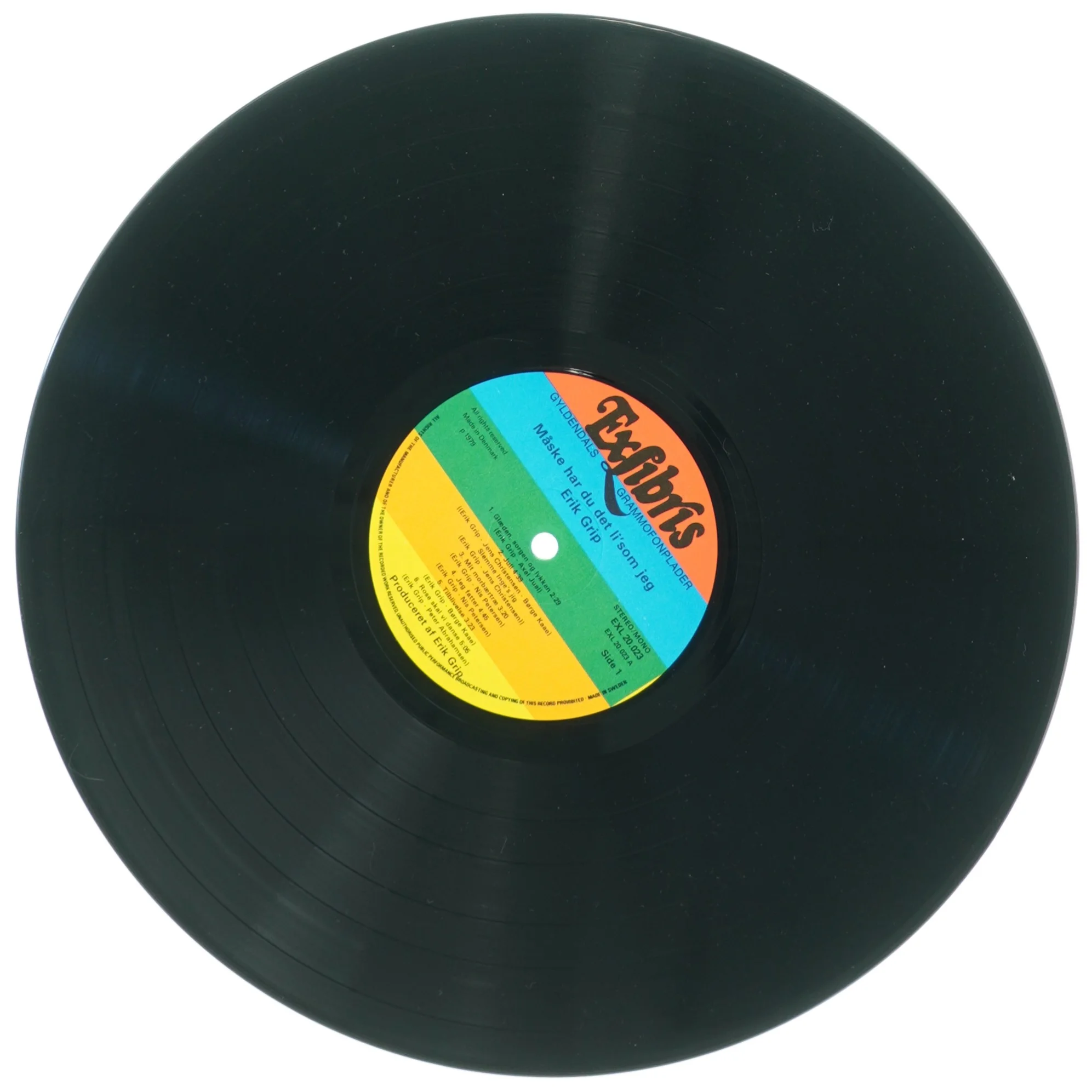 Erik Grip Måske har du det ligesom jeg LPvinylplade (str. 31 x 31 cm)