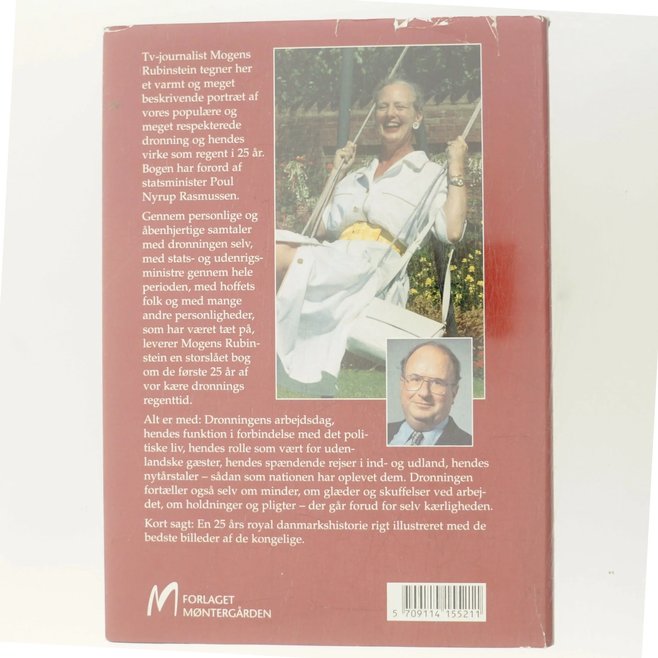 Dronning Margrethe II 25 år som regent af Mogens Rubinstein (Bog)