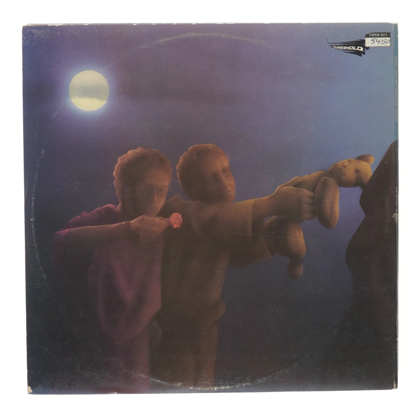 The Moody Blues 'Every Good Boy Deserves Favour' LP fra Threshold Records