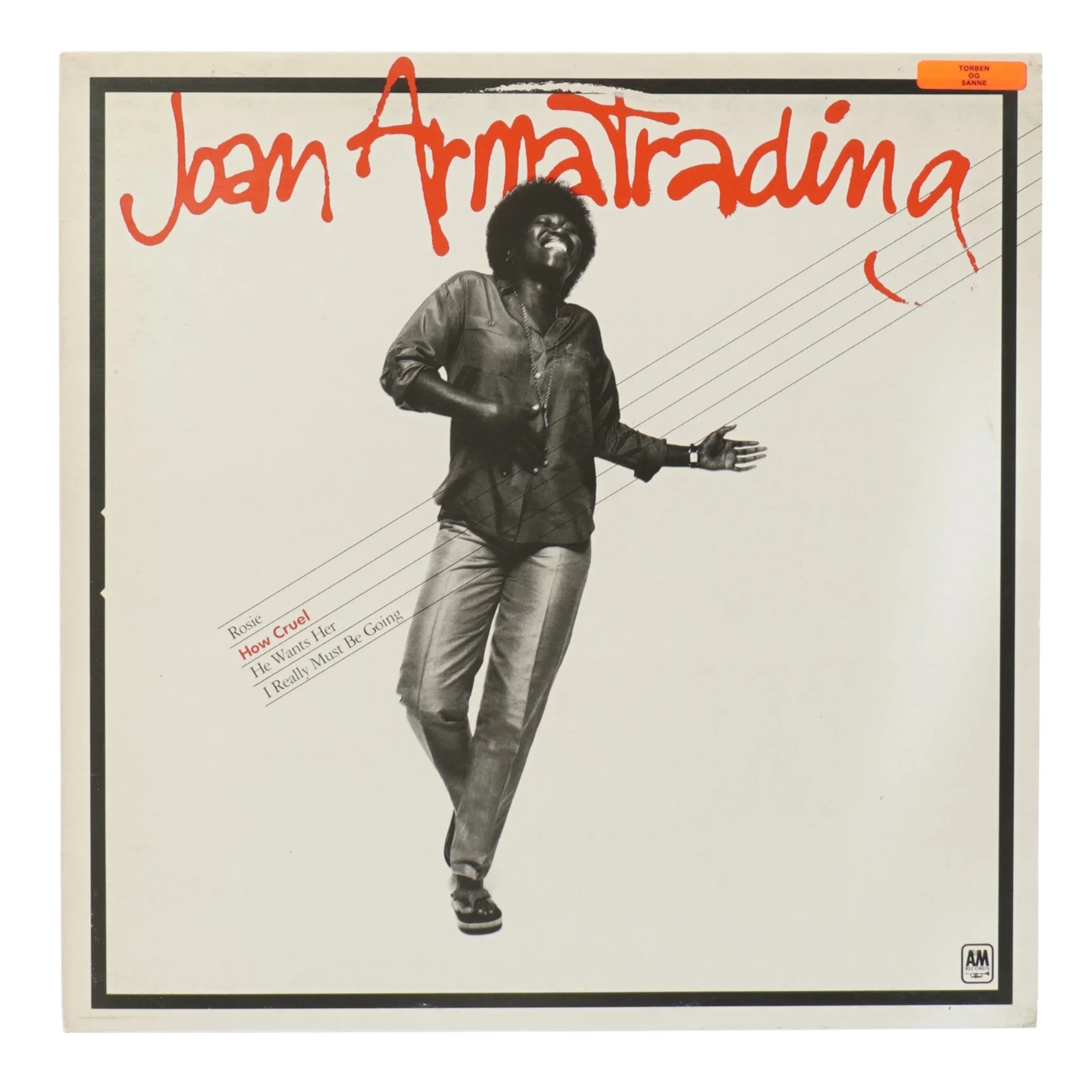 Joan Armatrading - Album Cover fra A&M Records