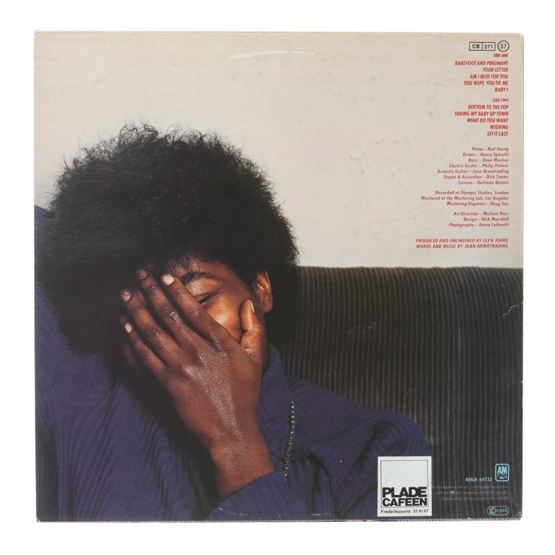 Joan Armatrading - To The Limit LP fra Pladecafeen