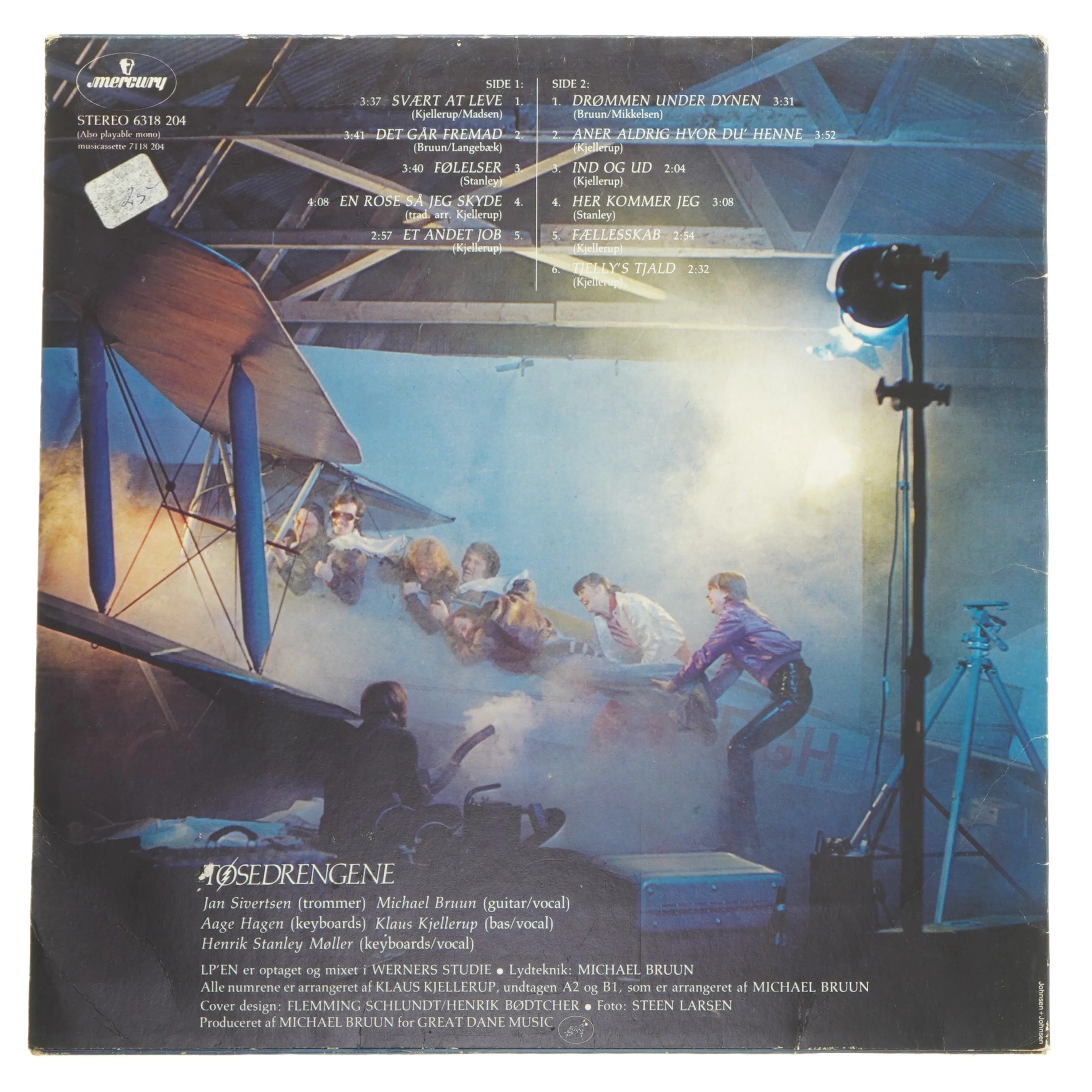 LP: Tøsedrengene - ...det går fremad! fra Mercury