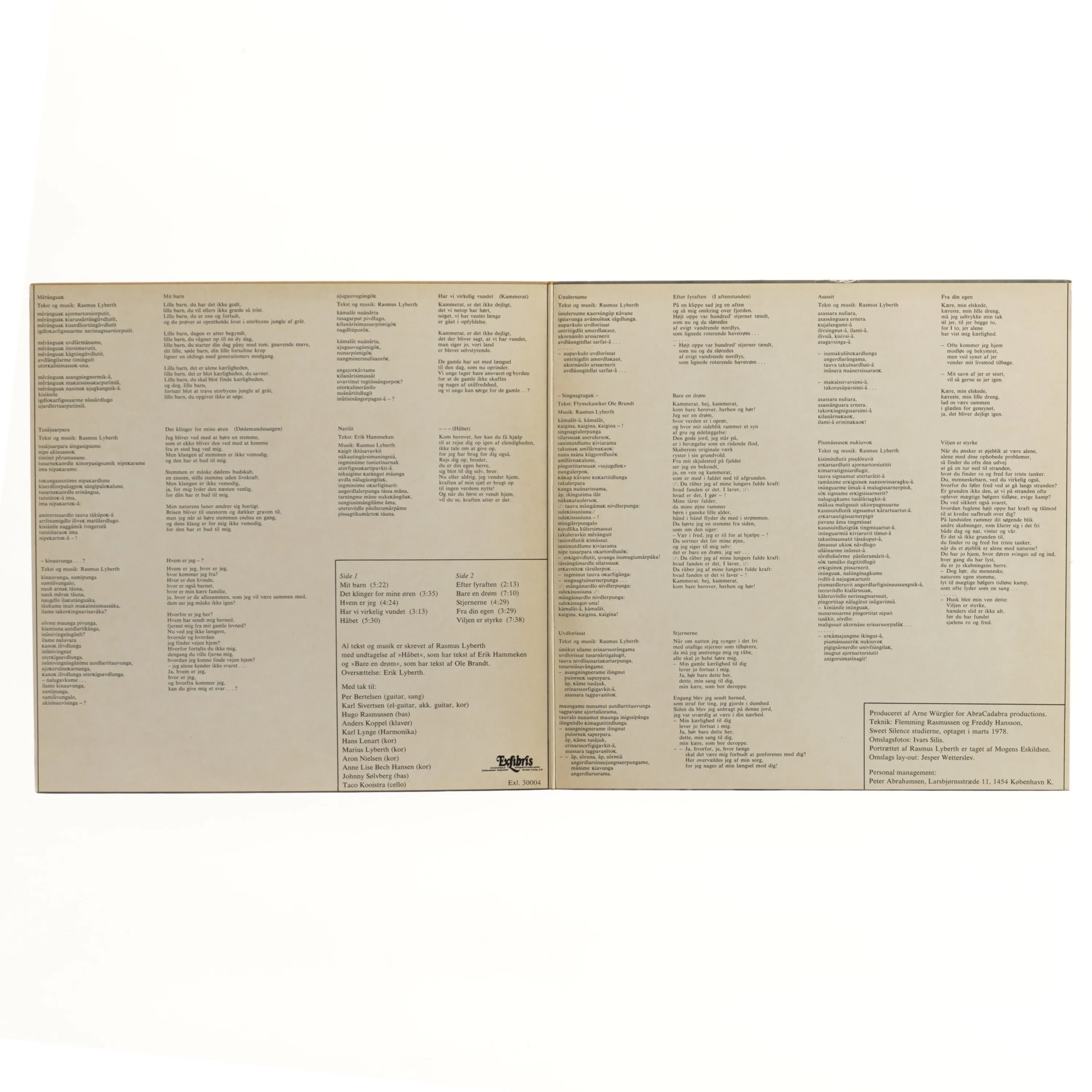 Rasmus Lyberth LP album