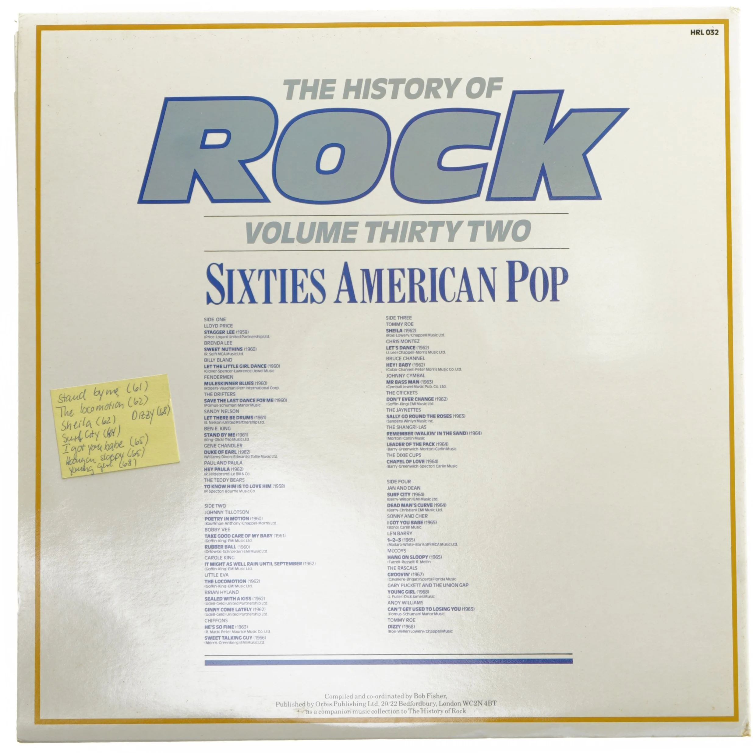 The History of Rock Vol. 32