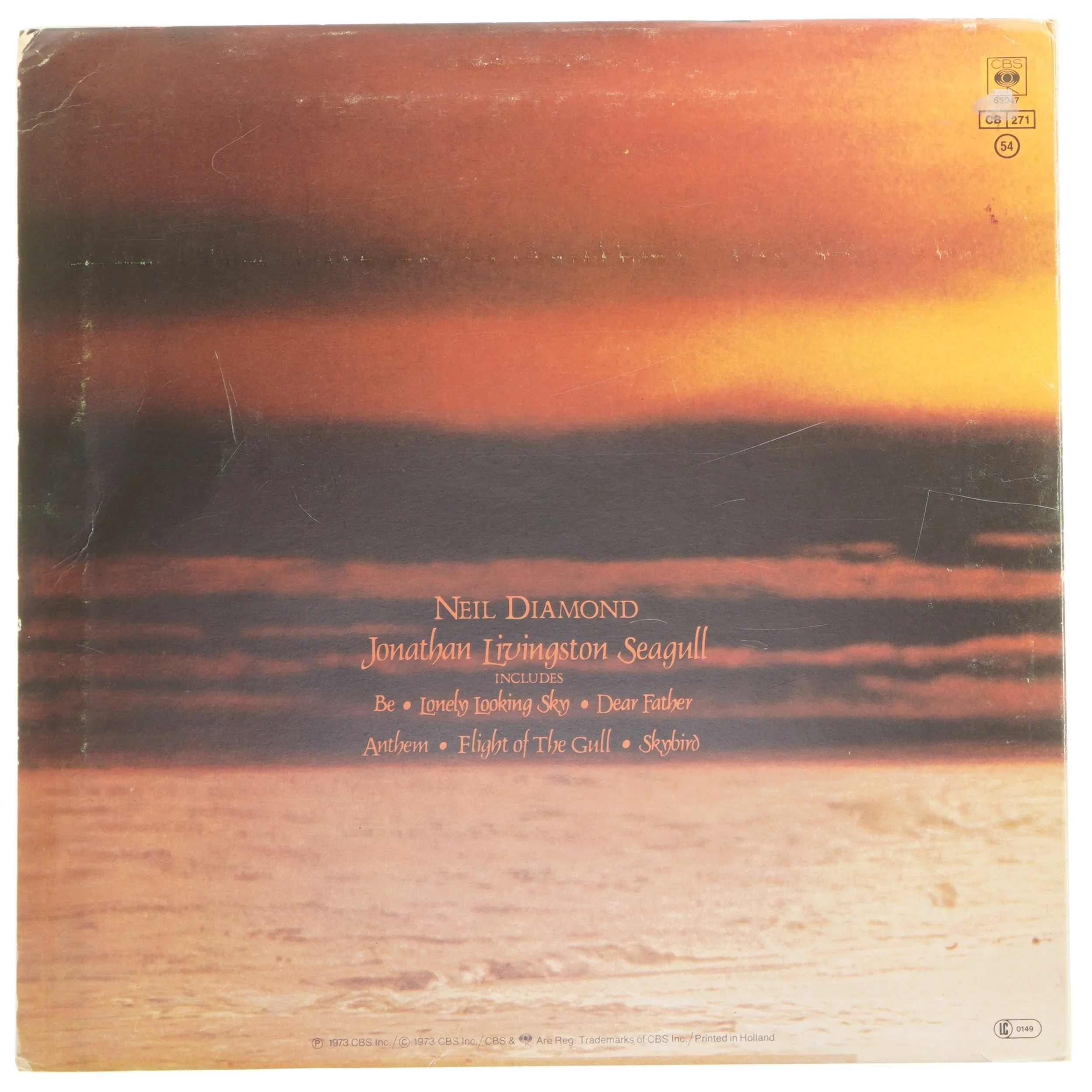 Neil Diamond - Jonathan Livingston Seagull LP fra Neil Diamond