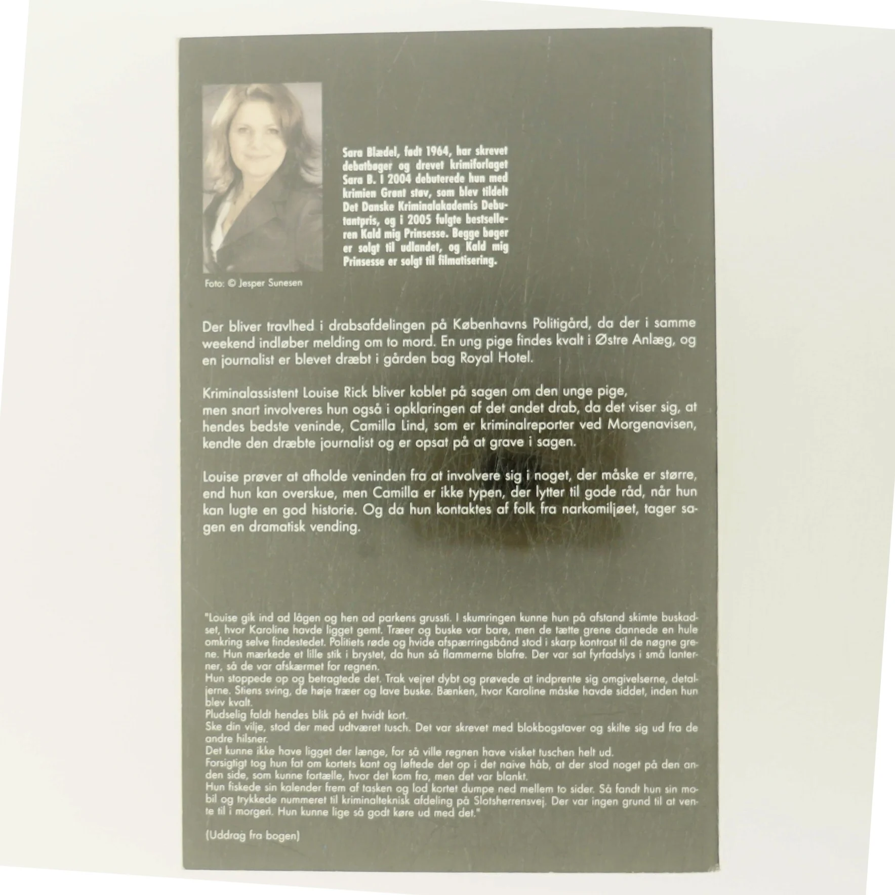 Grønt Støv af Sara Blædel (Bog)