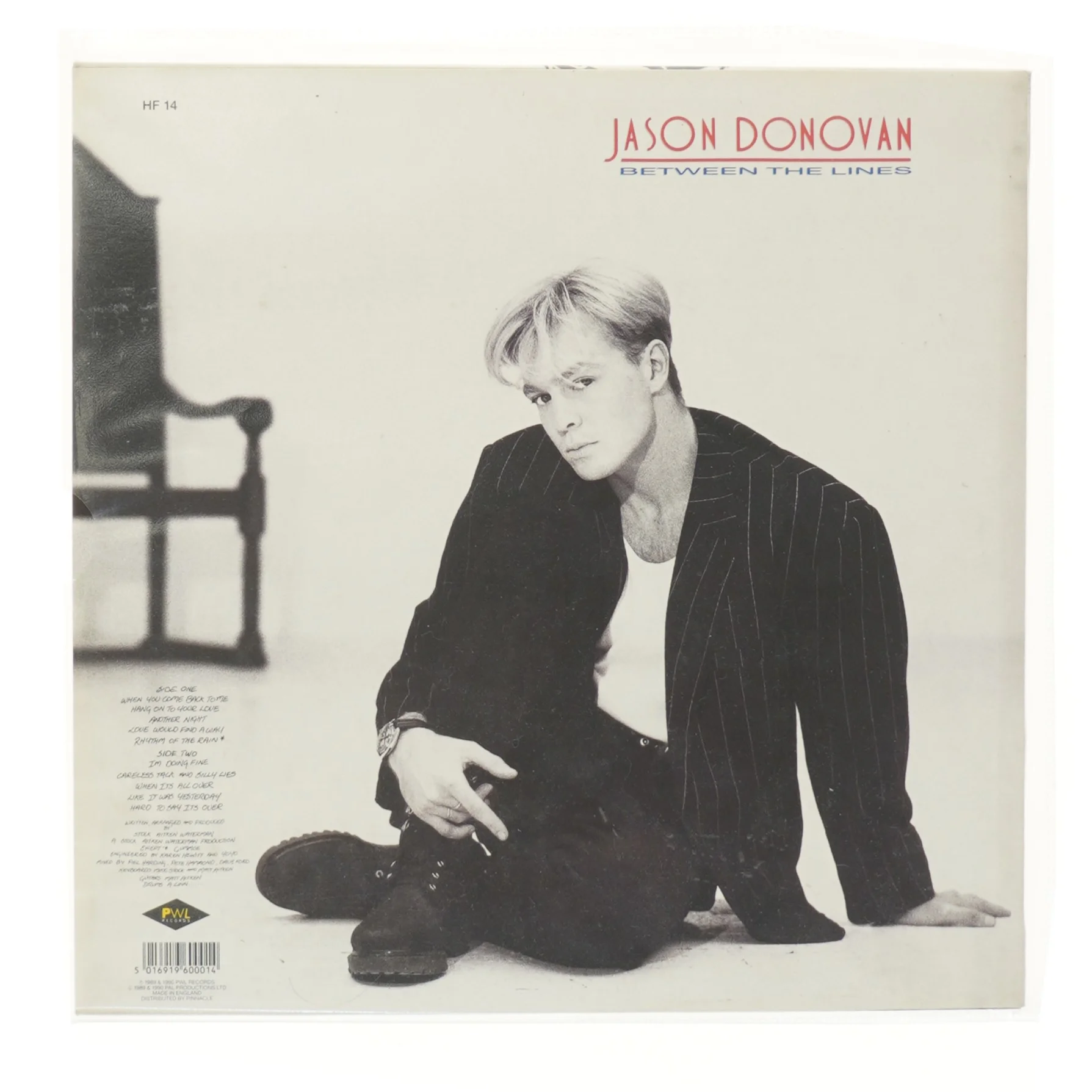 Jason Donovan albummet Between The Lines