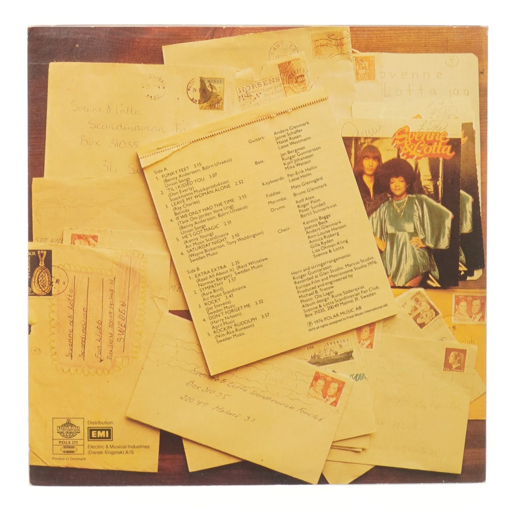 Svenne & Lotta album cover fra Svenne & Lotta