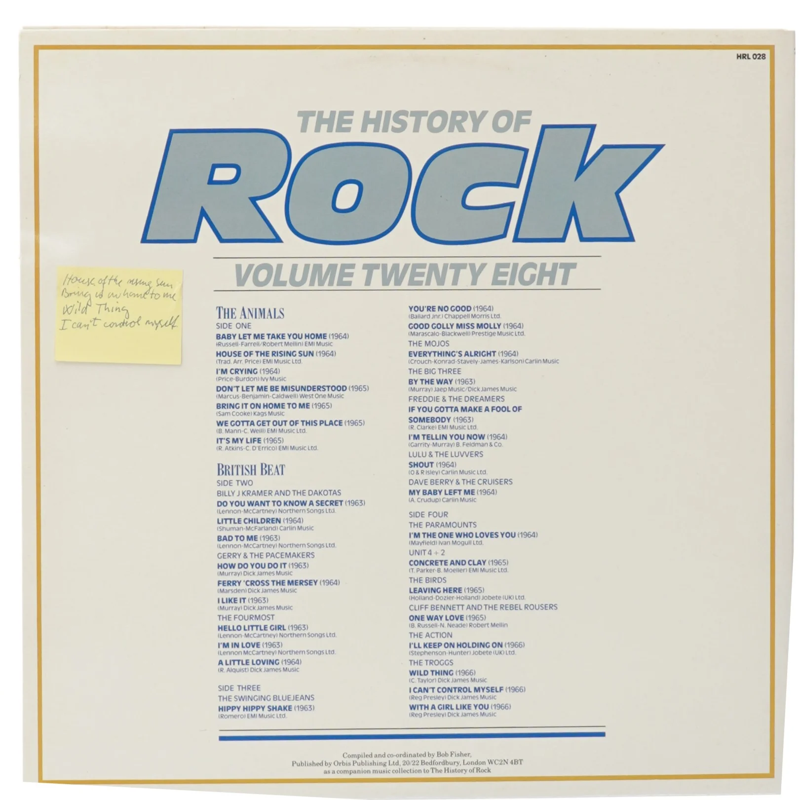 The History of Rock: Volume Twenty-Eight