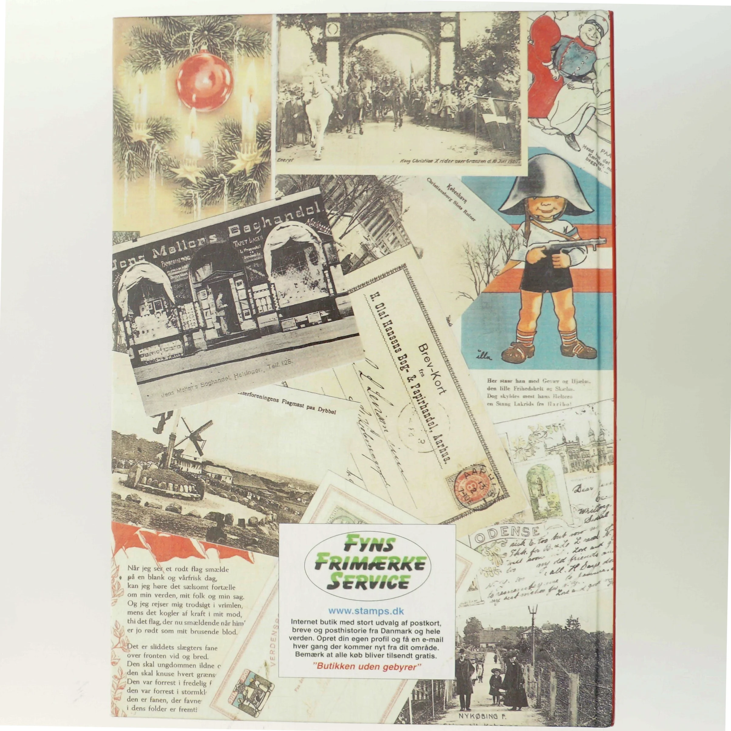 Danske brevkort og postkorts historie 1871 - 2006 af Steffen Riis (Bog)