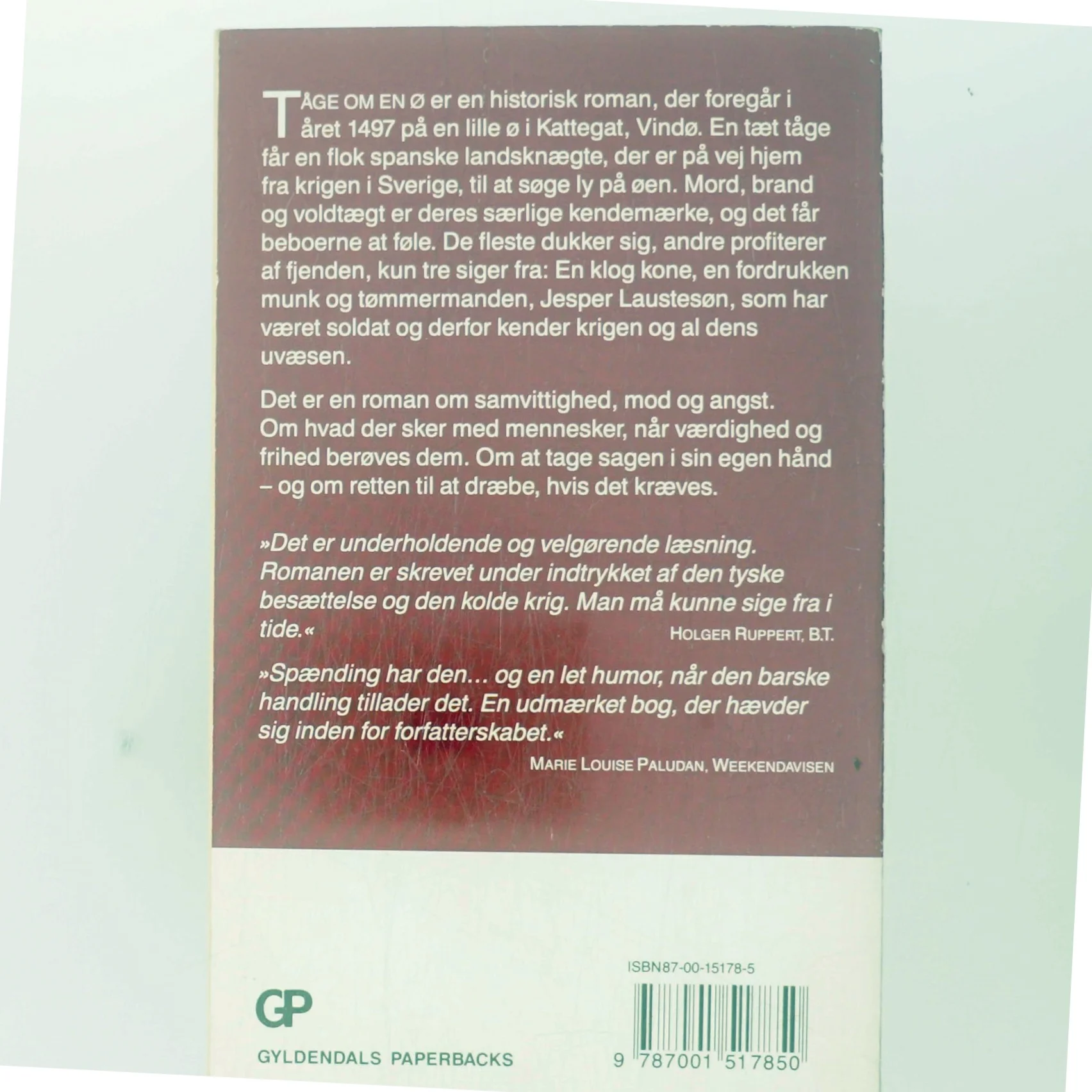 Tåge om en ø af Knud H. Thomsen (Bog)