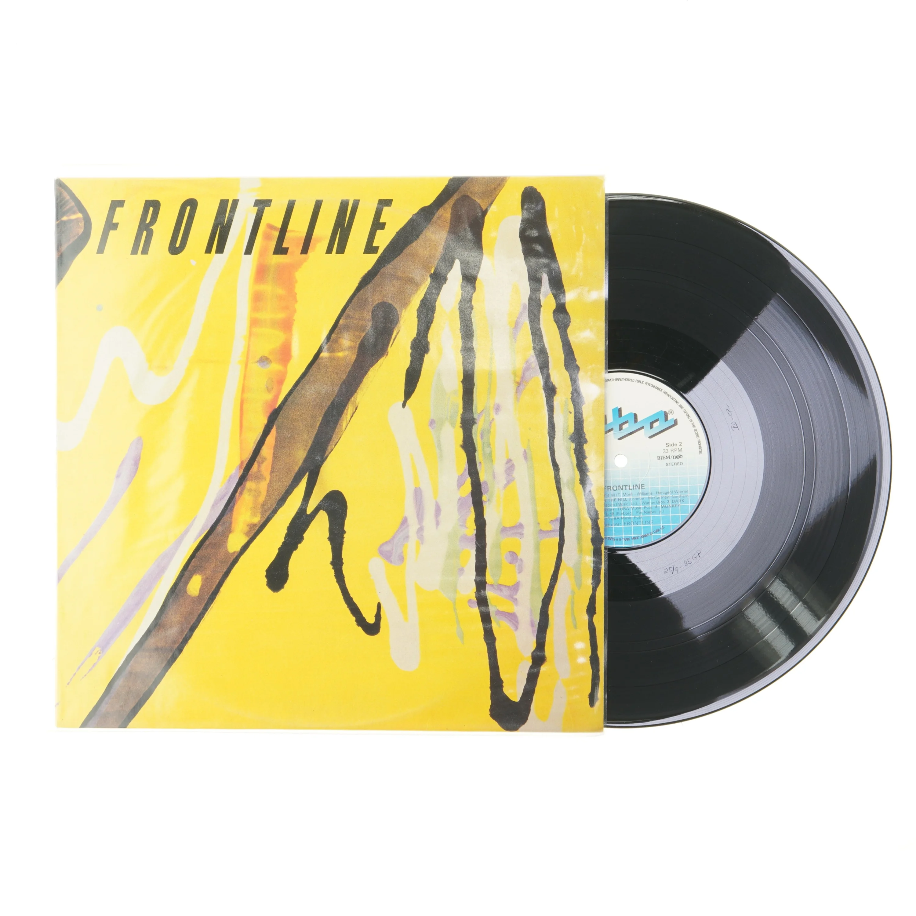 Frontline vinyl album fra Frontline