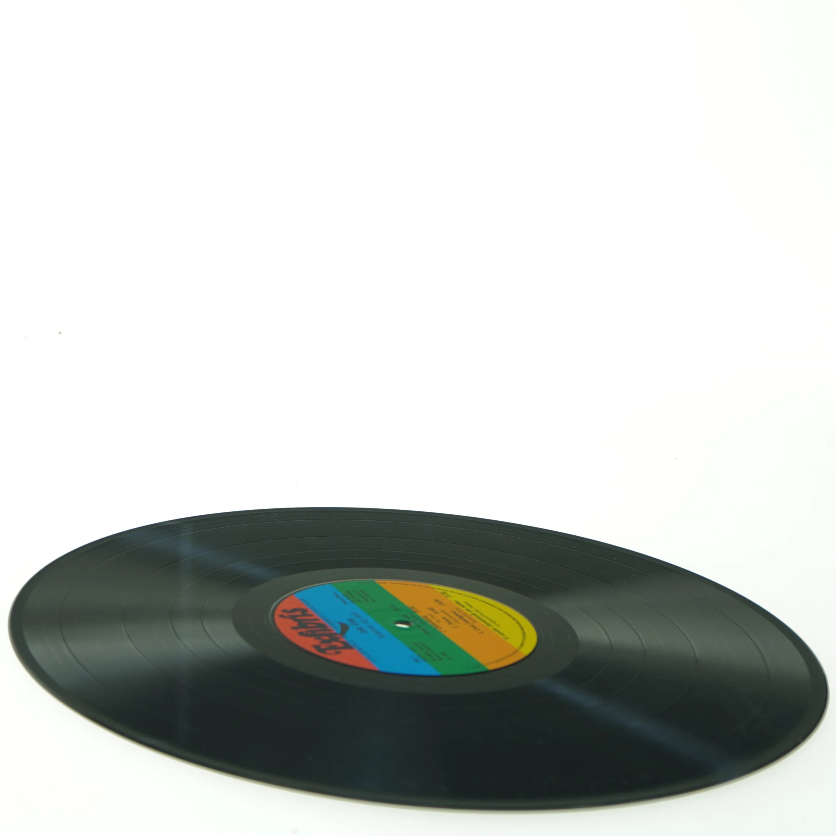 Erik Grip Skærver og skrå LP- Vinylplade fra Exlibris (str. 31 x 31 cm)