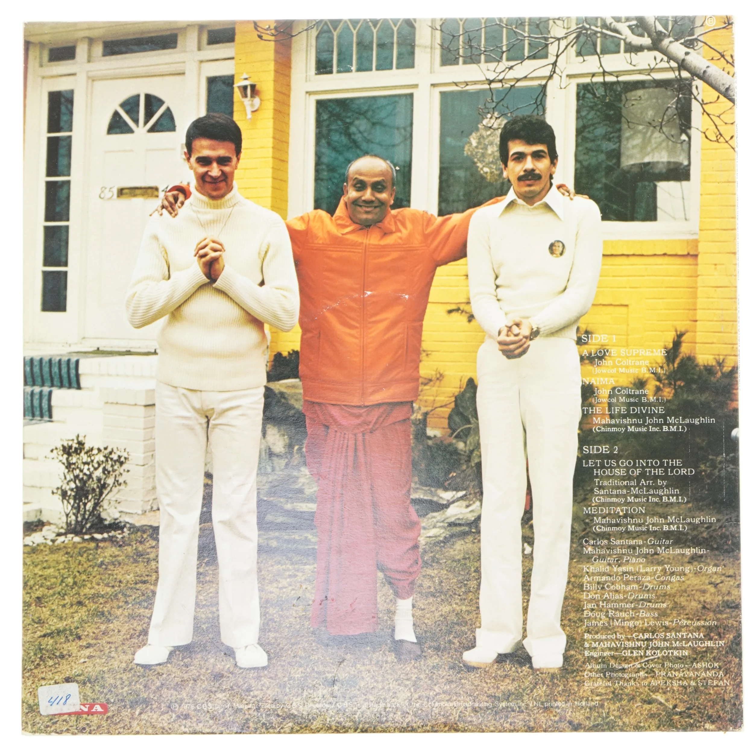 Vinyl Album: Love Devotion Surrender