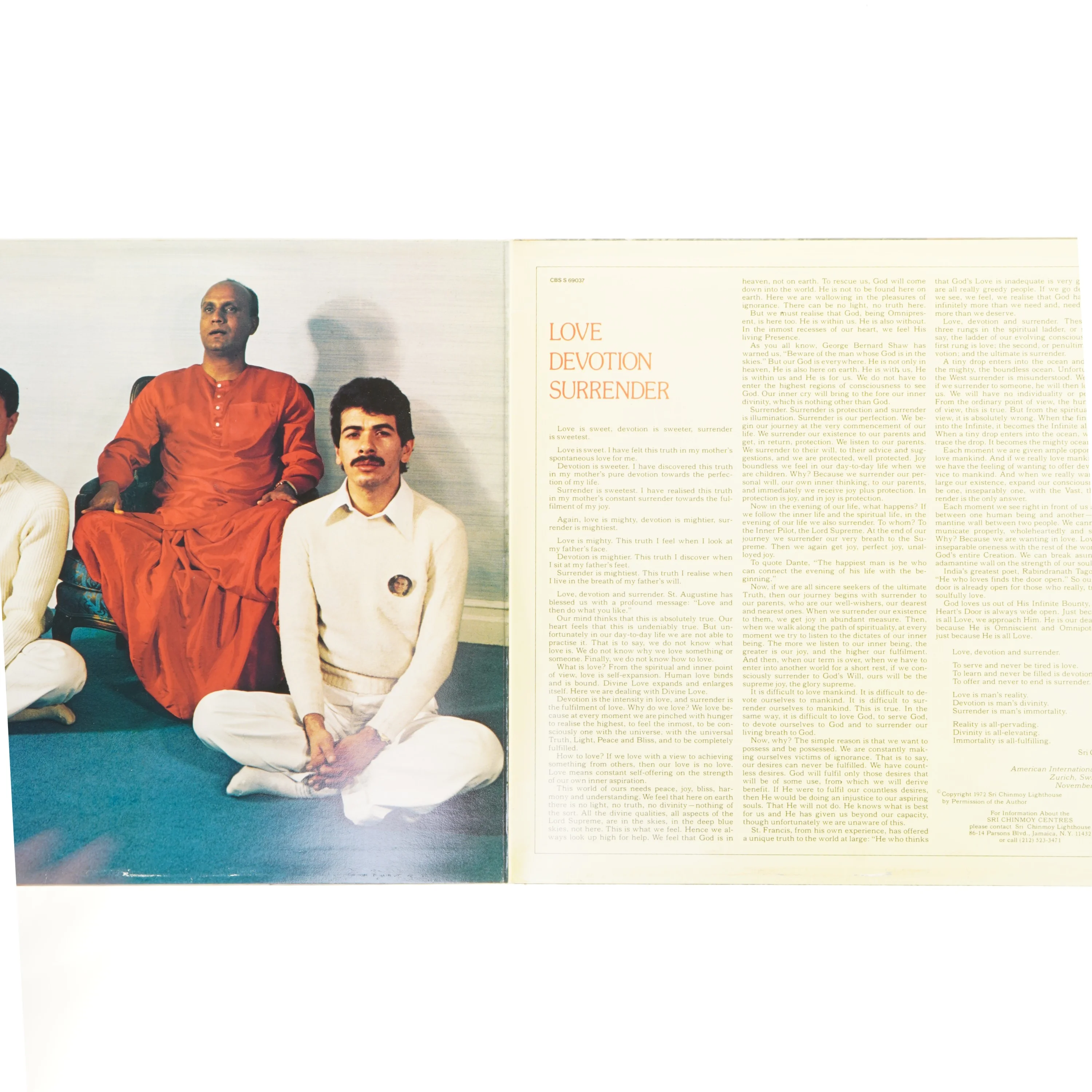 Vinyl Album: Love Devotion Surrender