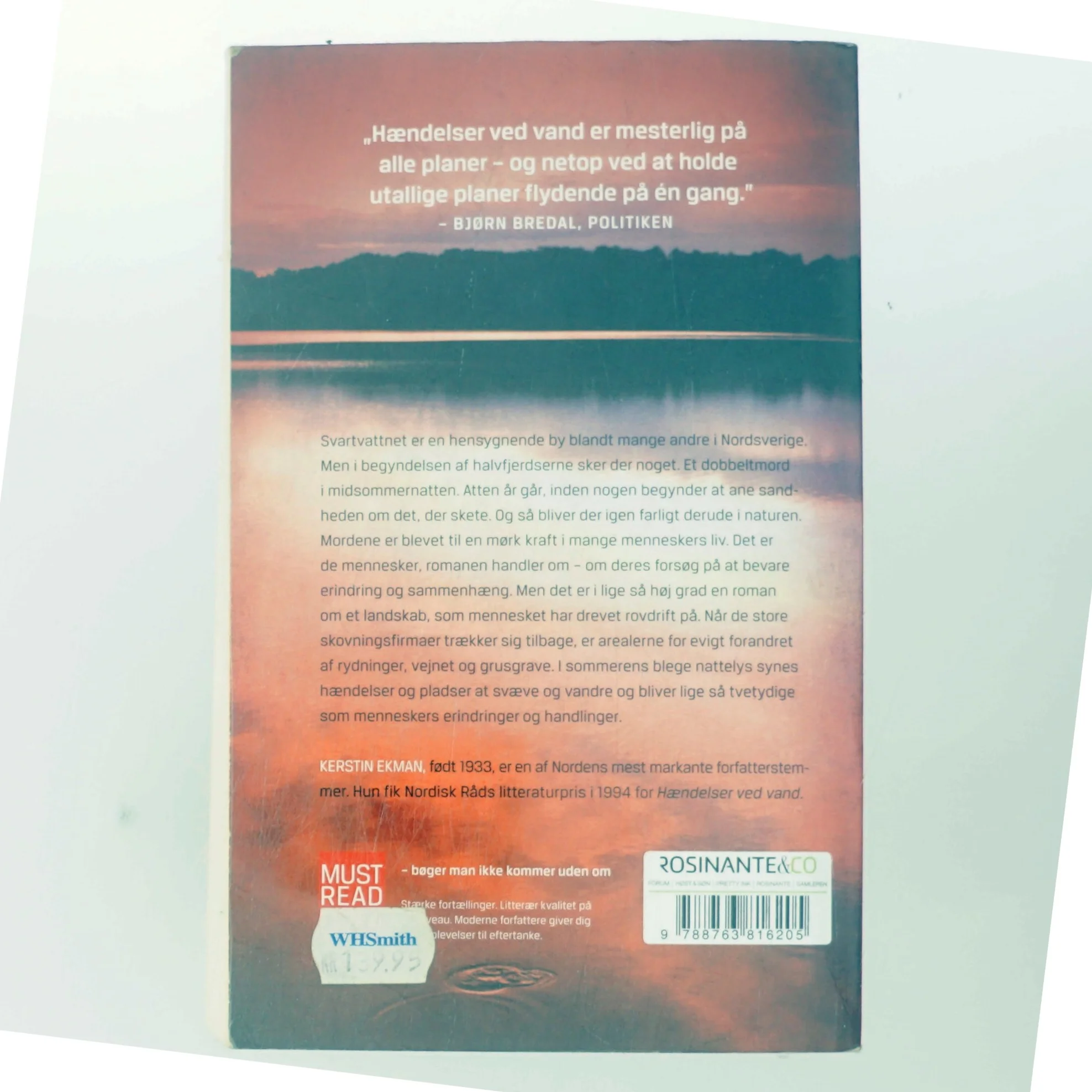 Hændelser ved vand : roman af Kerstin Ekman (Bog)