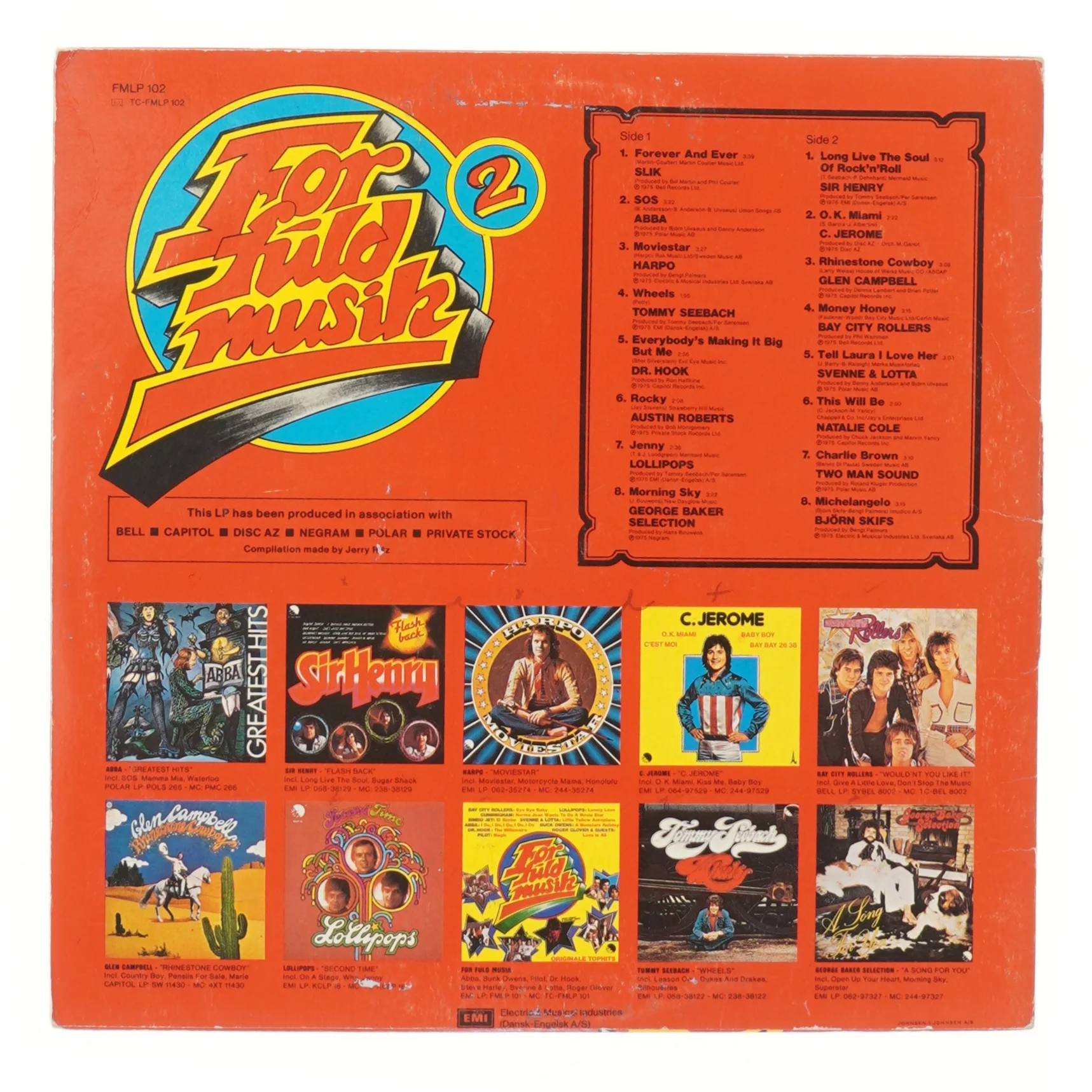 For fuld musik vol. 2 LP album