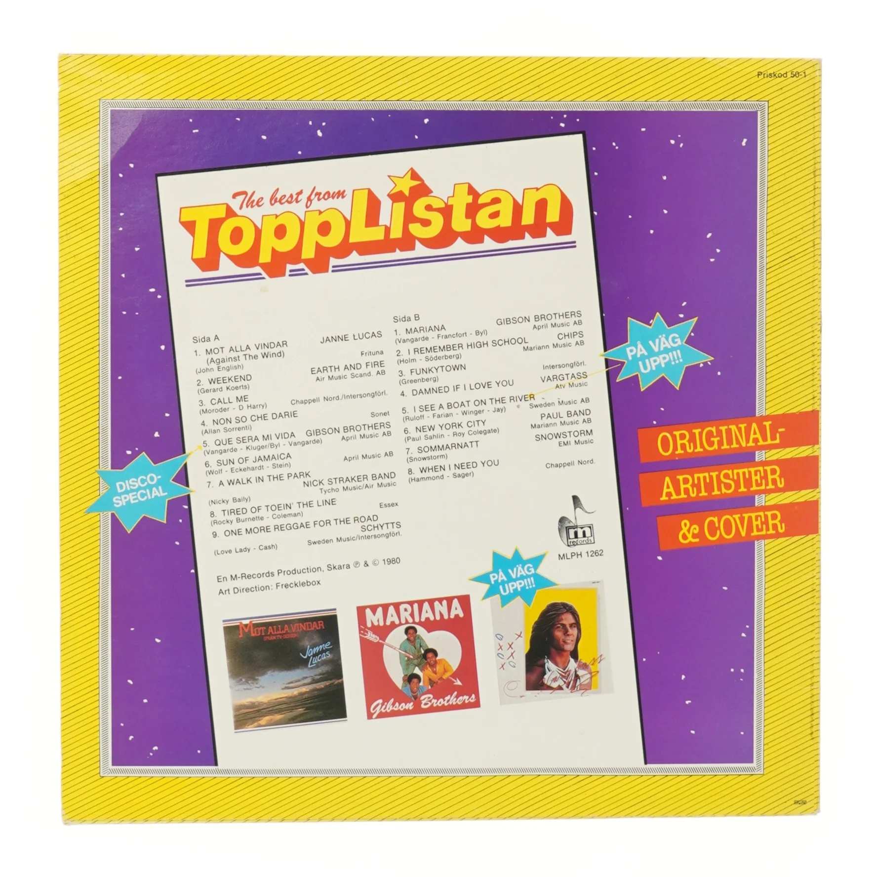 LP - ToppListan The Best From