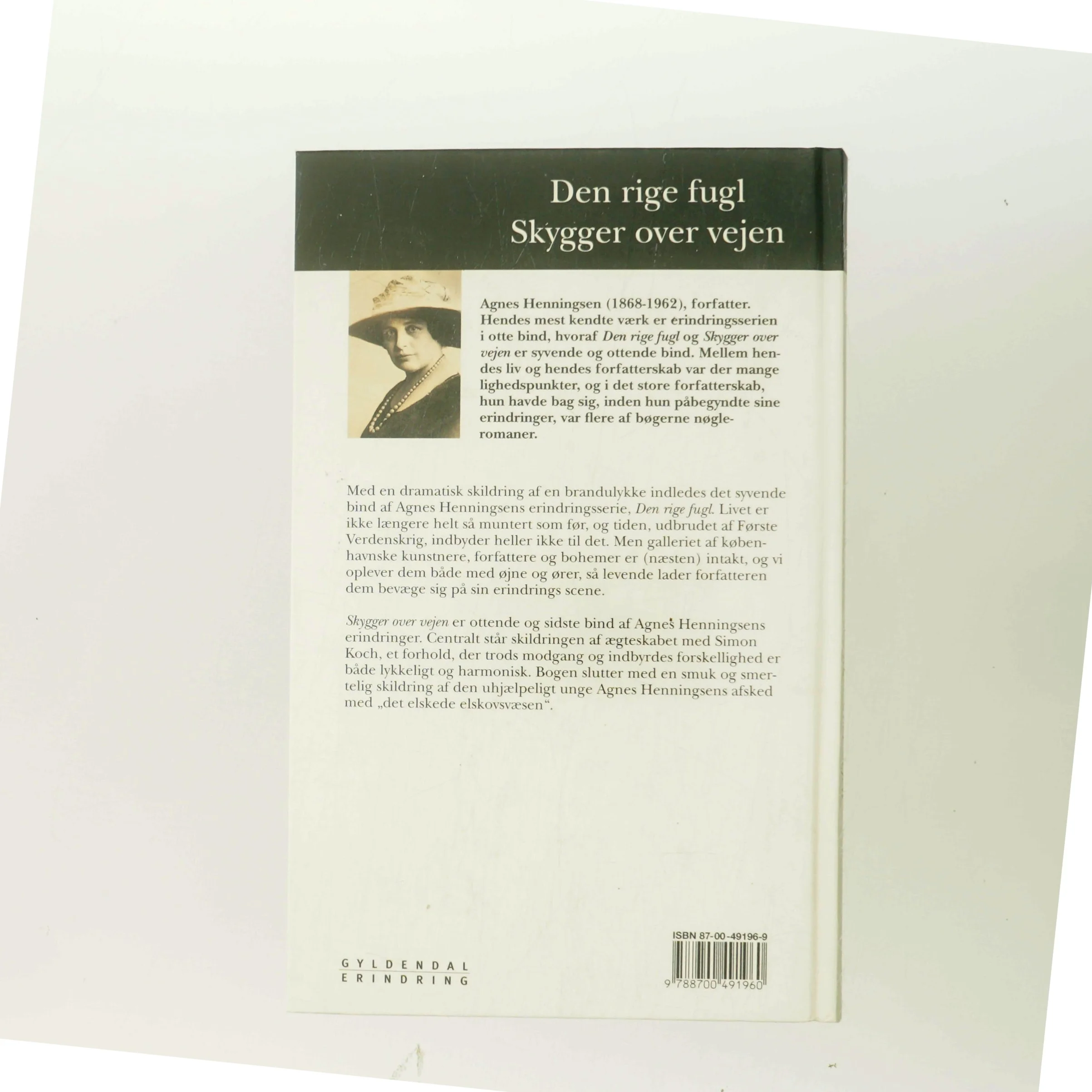 Den rige fugl ;Skygger over vejen af Agnes Henningsen (Bog)