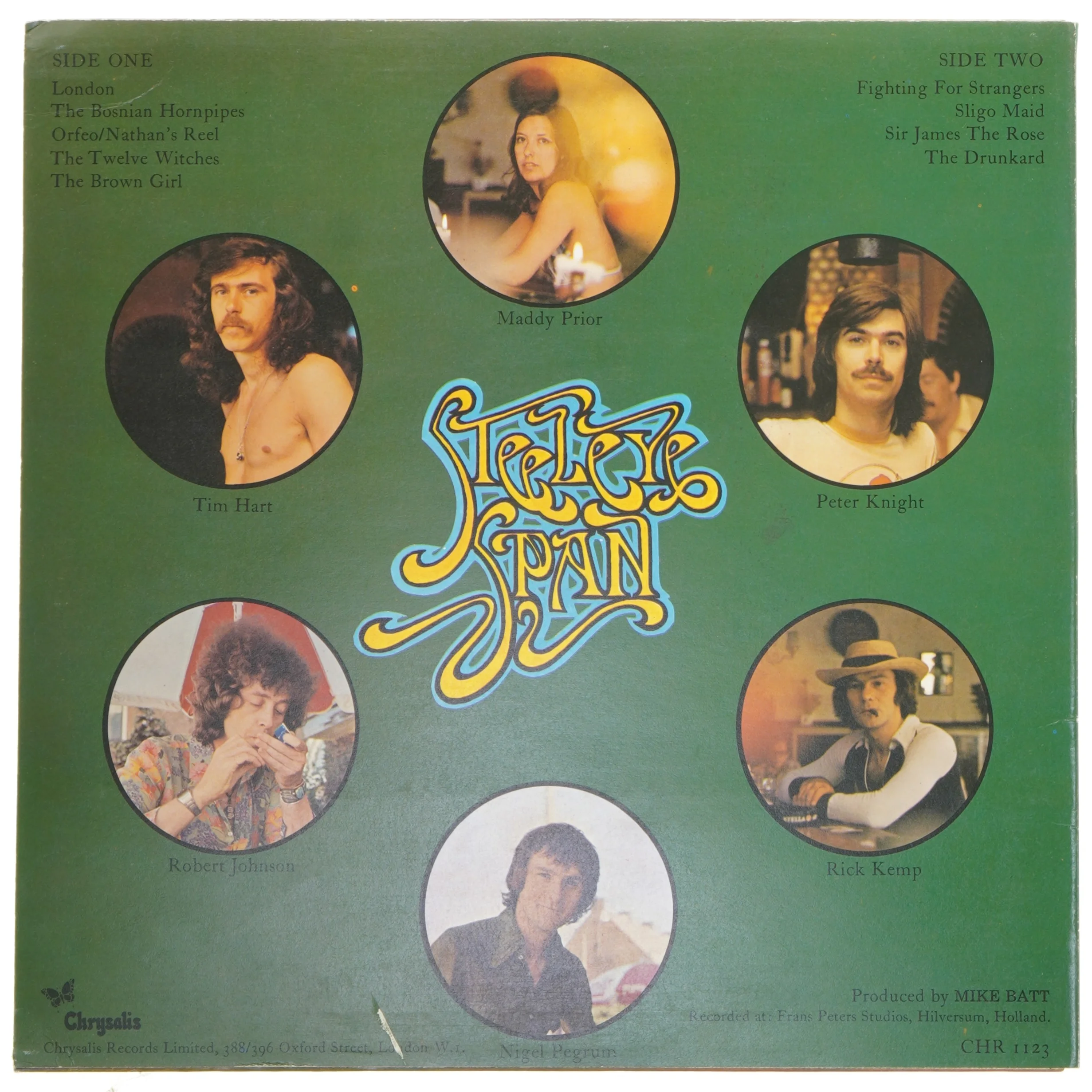 Steeleye Span - Rocket Cottage LP fra Chrysalis Records