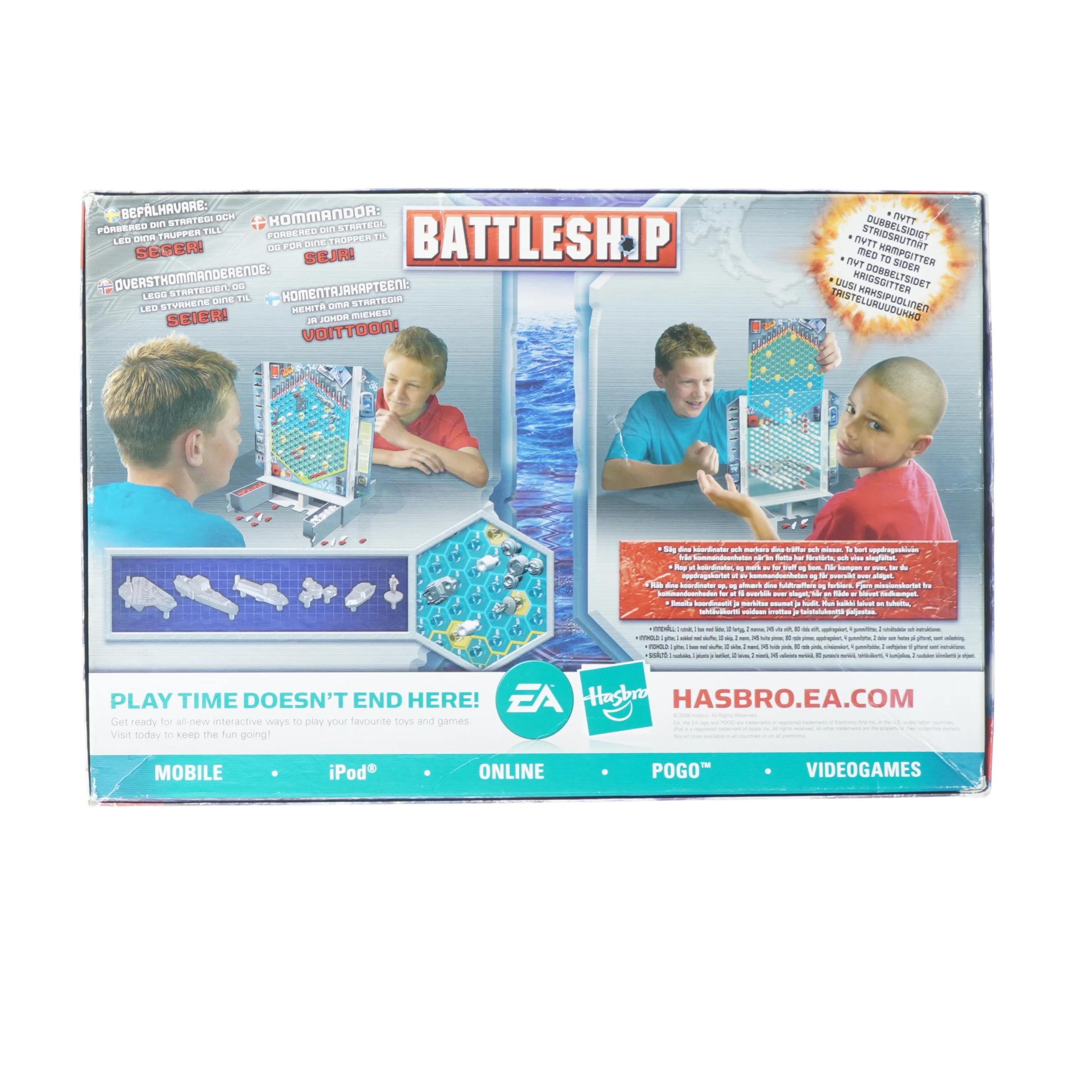 Battleship fra Mb Games (str. 40 x 26 x 5 cm)