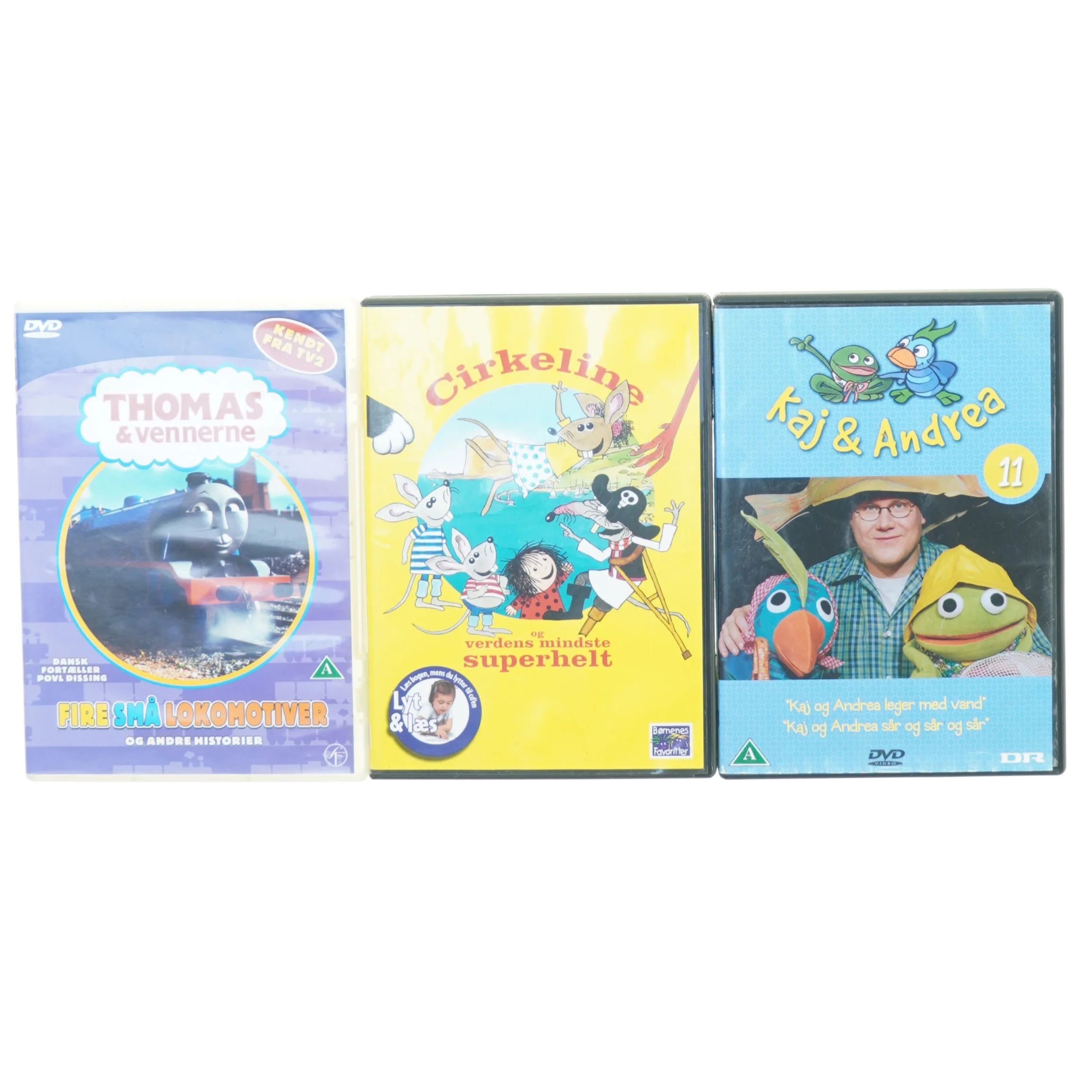 Blandede børnefilm (str. 19 x 13 cm)