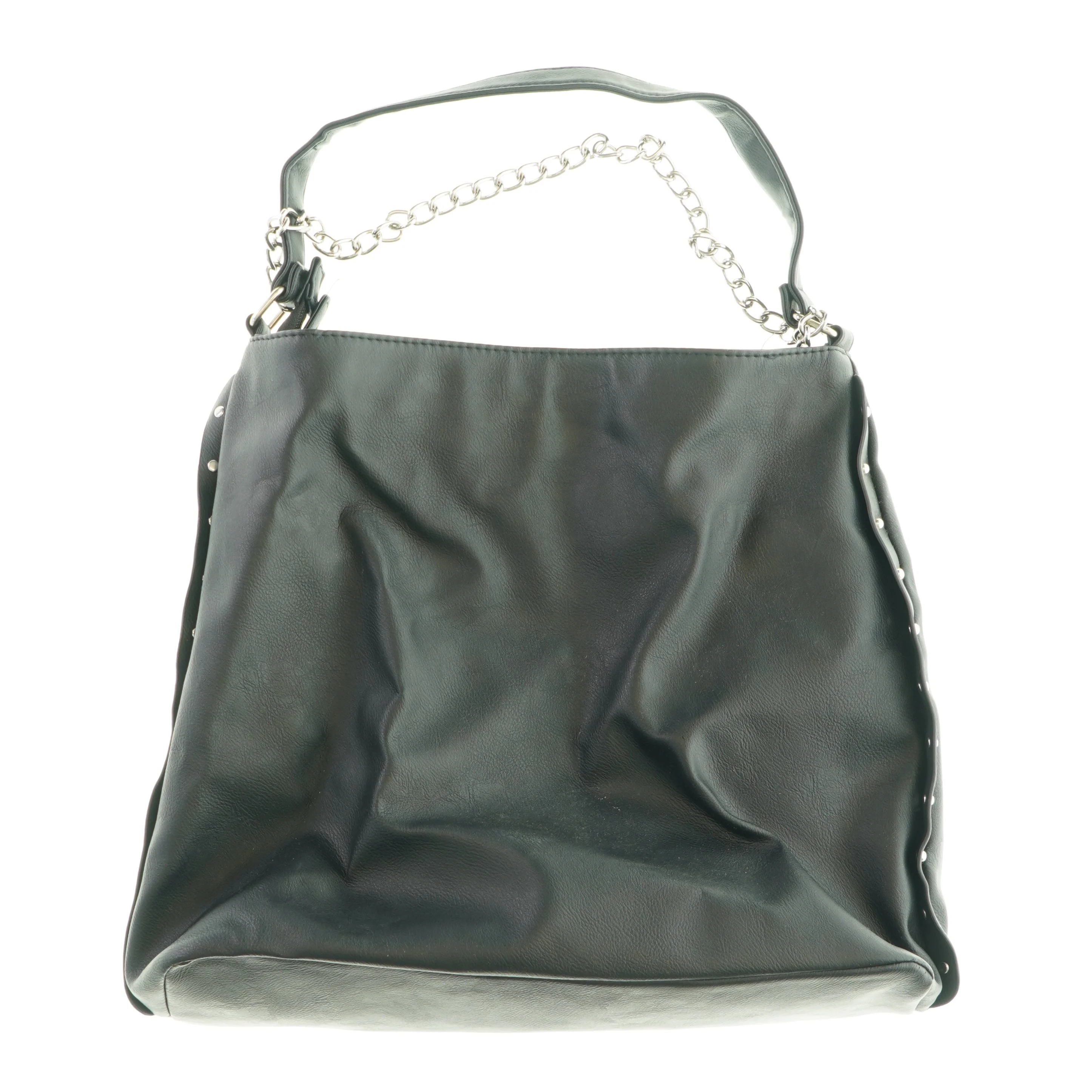 Taske med sølv hardware 