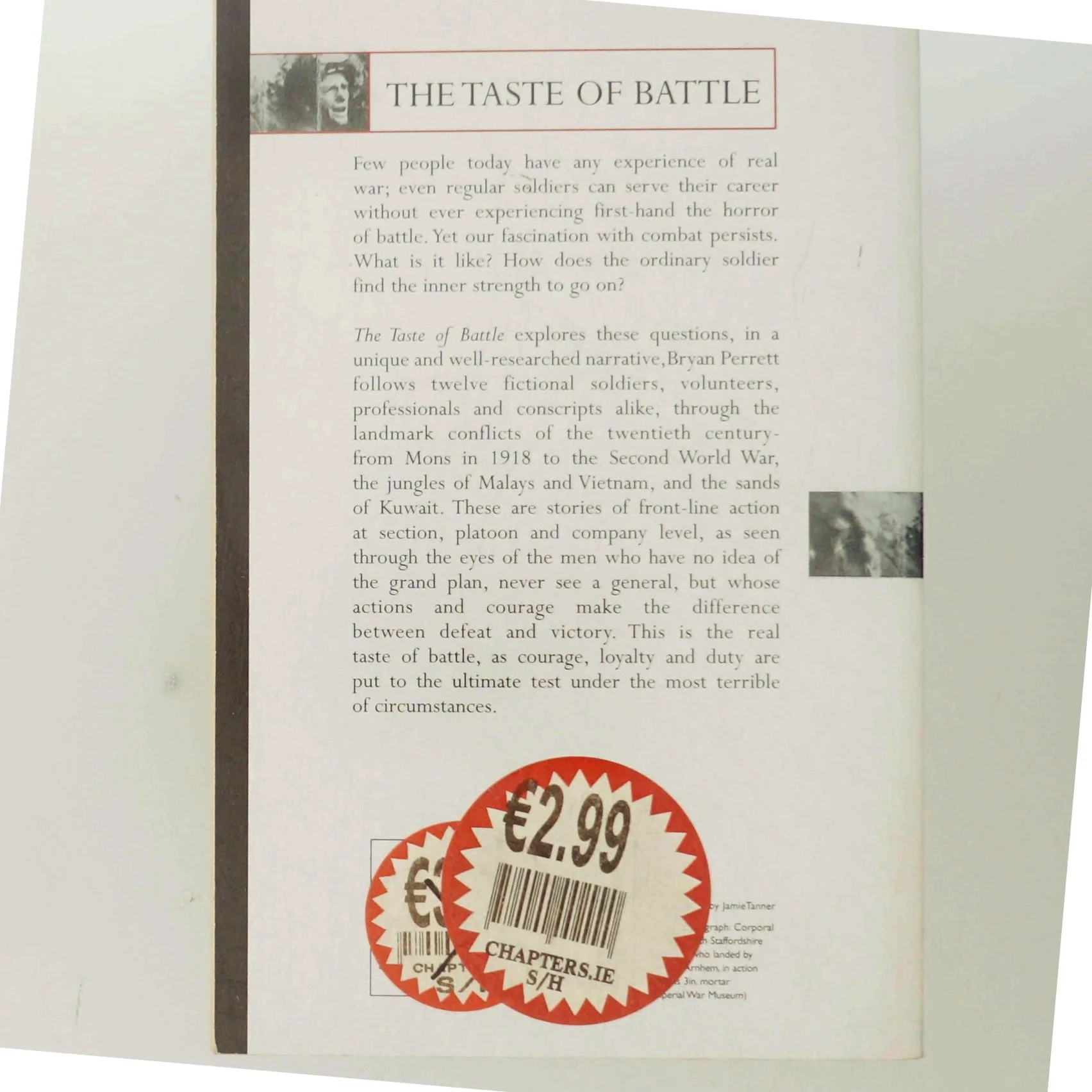 The Taste of Battle bog