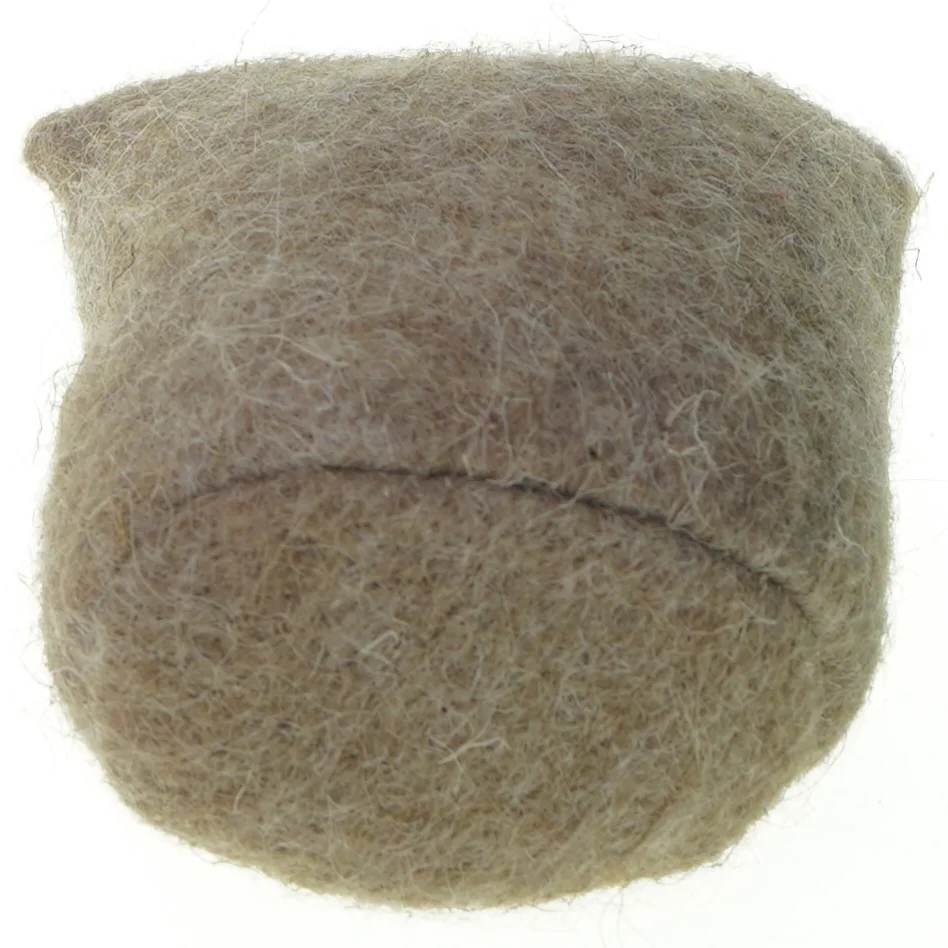 Bamse ugle i filt (str. 12 x 10 cm)