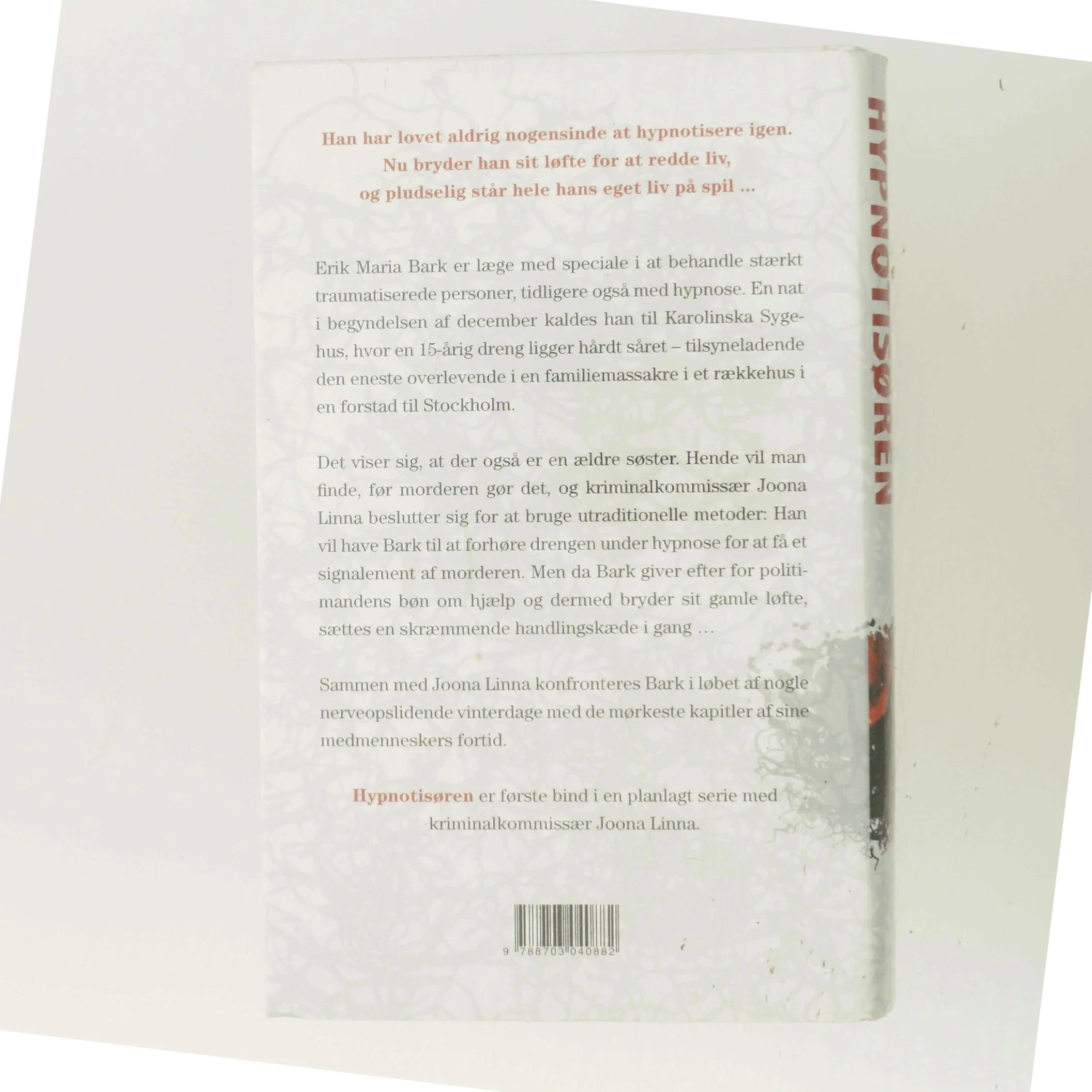 Hypnotisøren : kriminalroman af Lars Kepler (Bog)