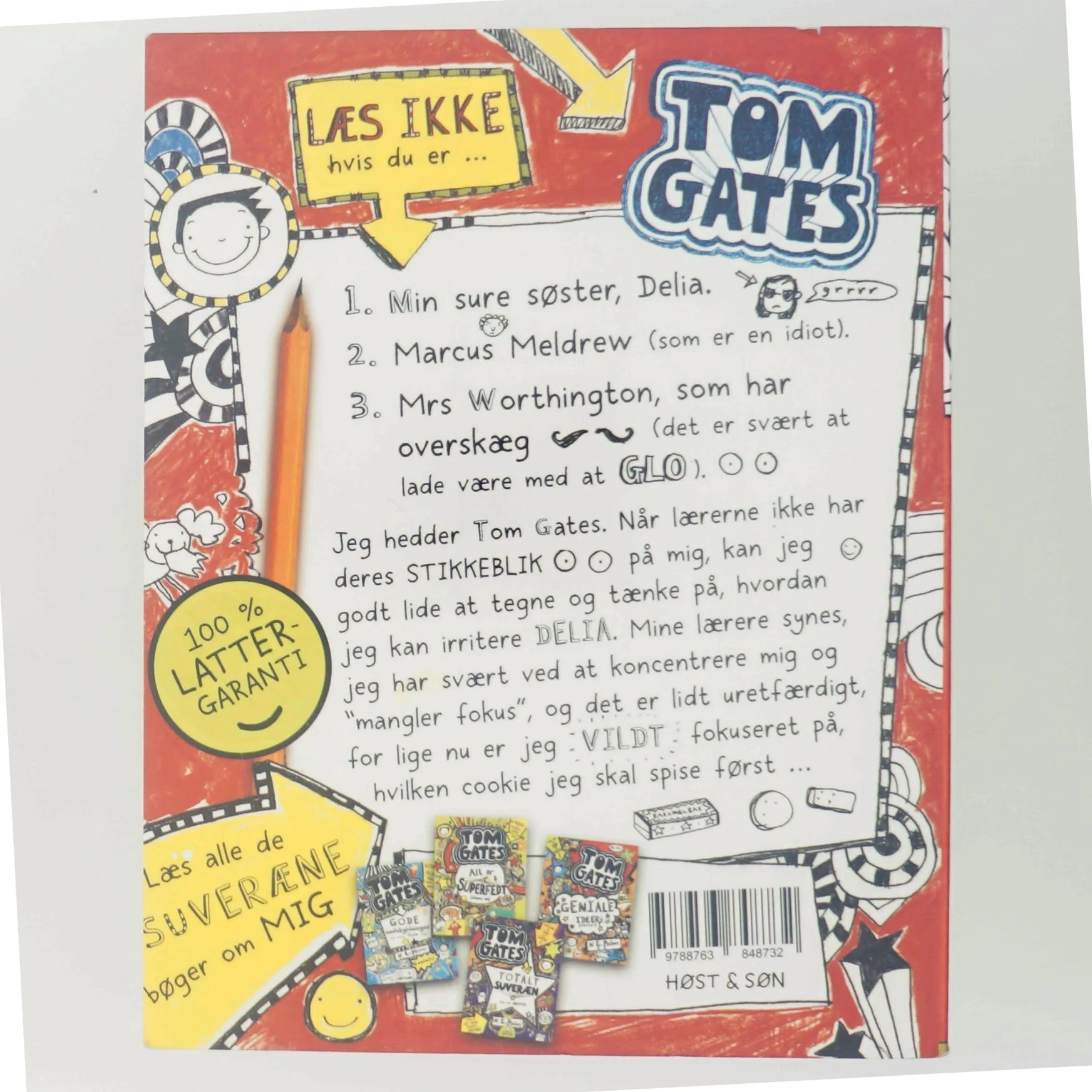 Min geniale verden - Tom Gates af l. Pichon (Bog)