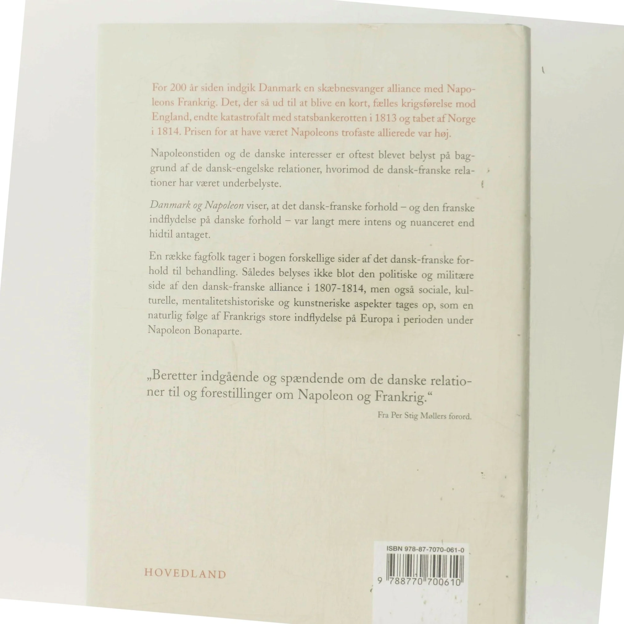 Danmark og Napoleon (Bog)