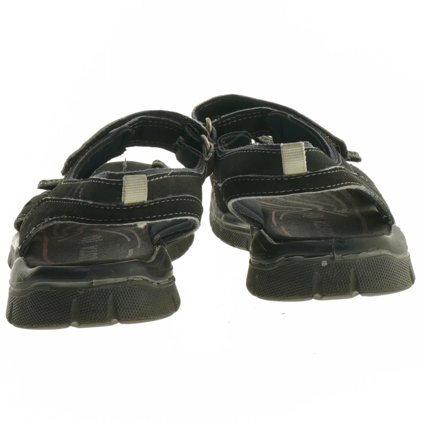 Sorte sandaler (str. 35)