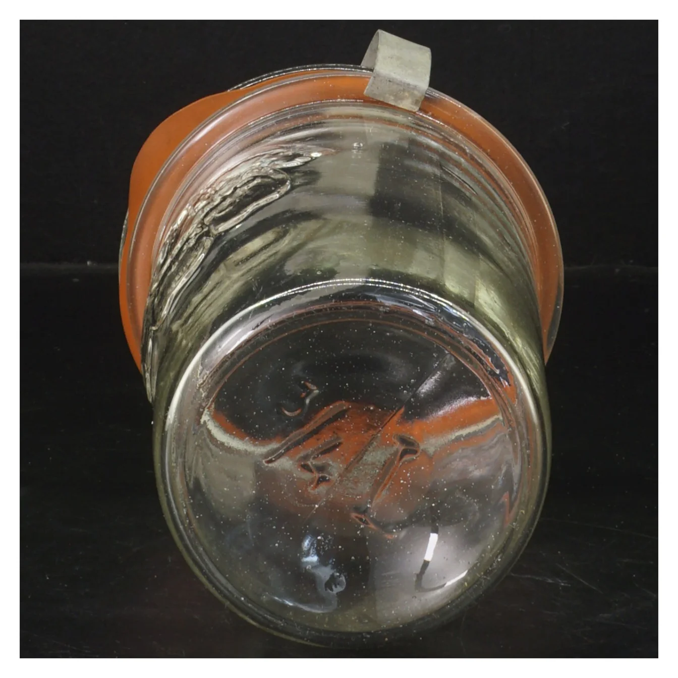 Glasbeholder med låg (str. 13x15 cm)