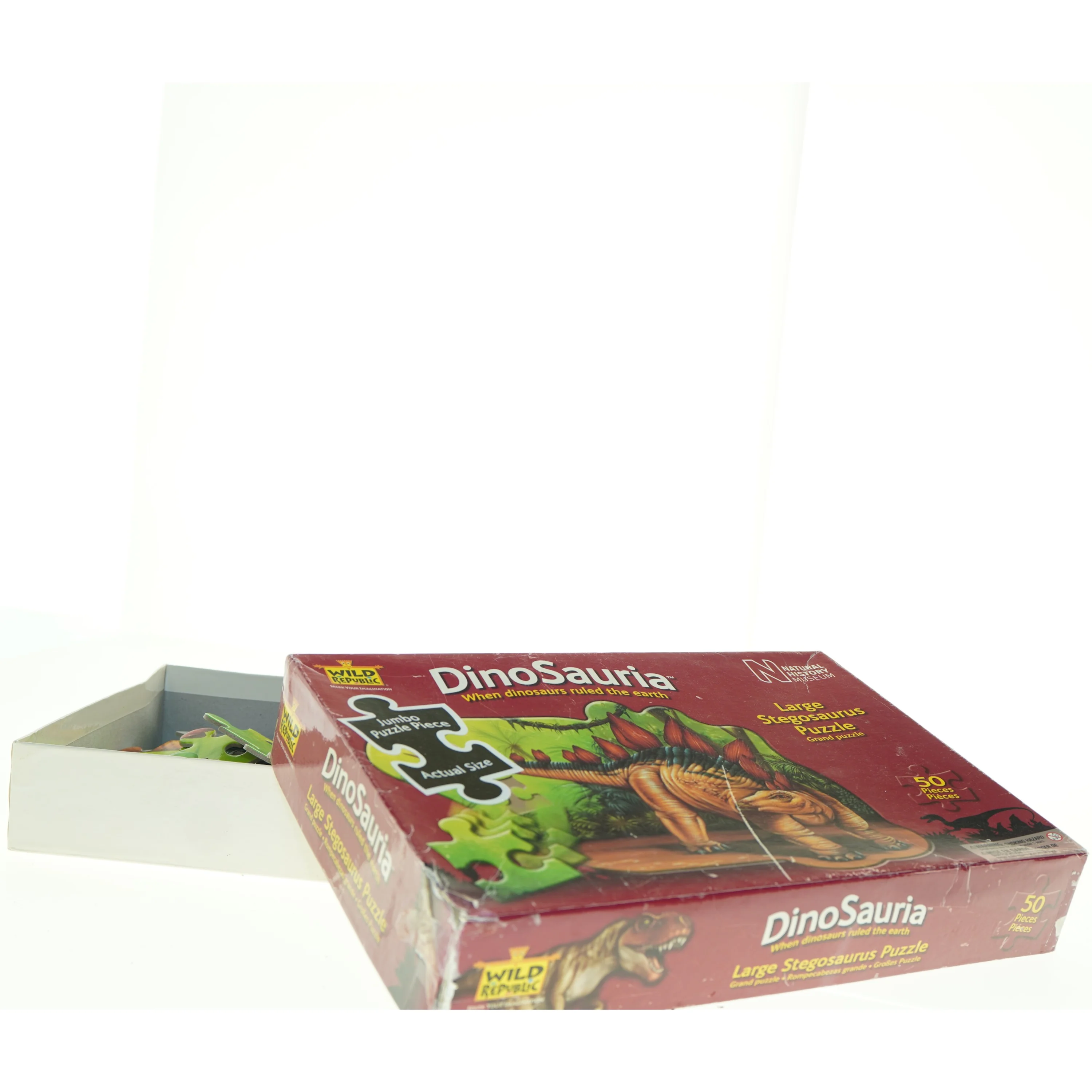 Stegosaurus puslespil fra Wild Republic