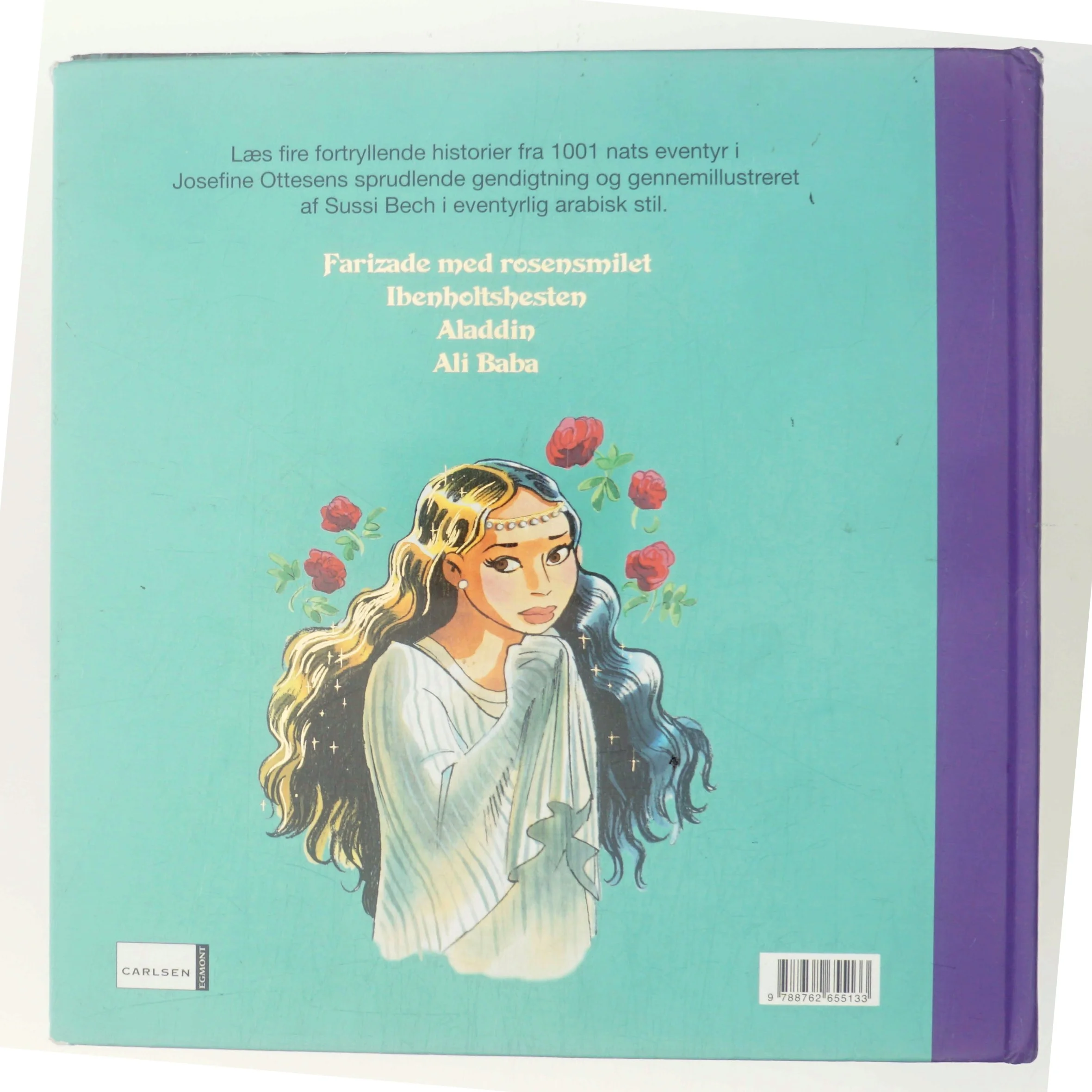 Aladdin og tre andre historier : 1001 nats eventyr af Josefine Ottesen (Bog)