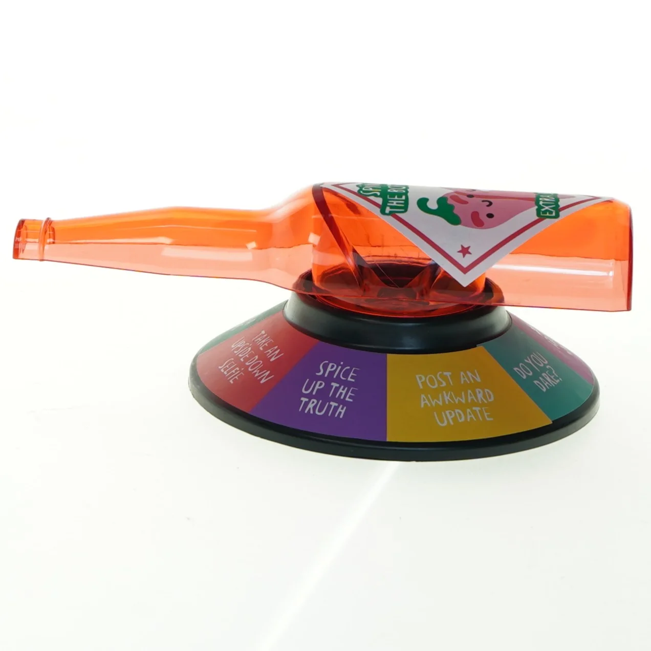 Flaskehalsen pejer på fra Tiger (str. 18x12,5 cm)