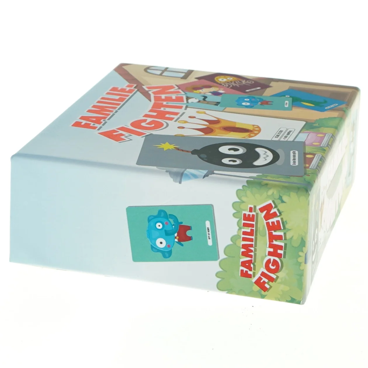 Brætspil 'Familie Fighten' fra Legekæden (str. 106 kort)